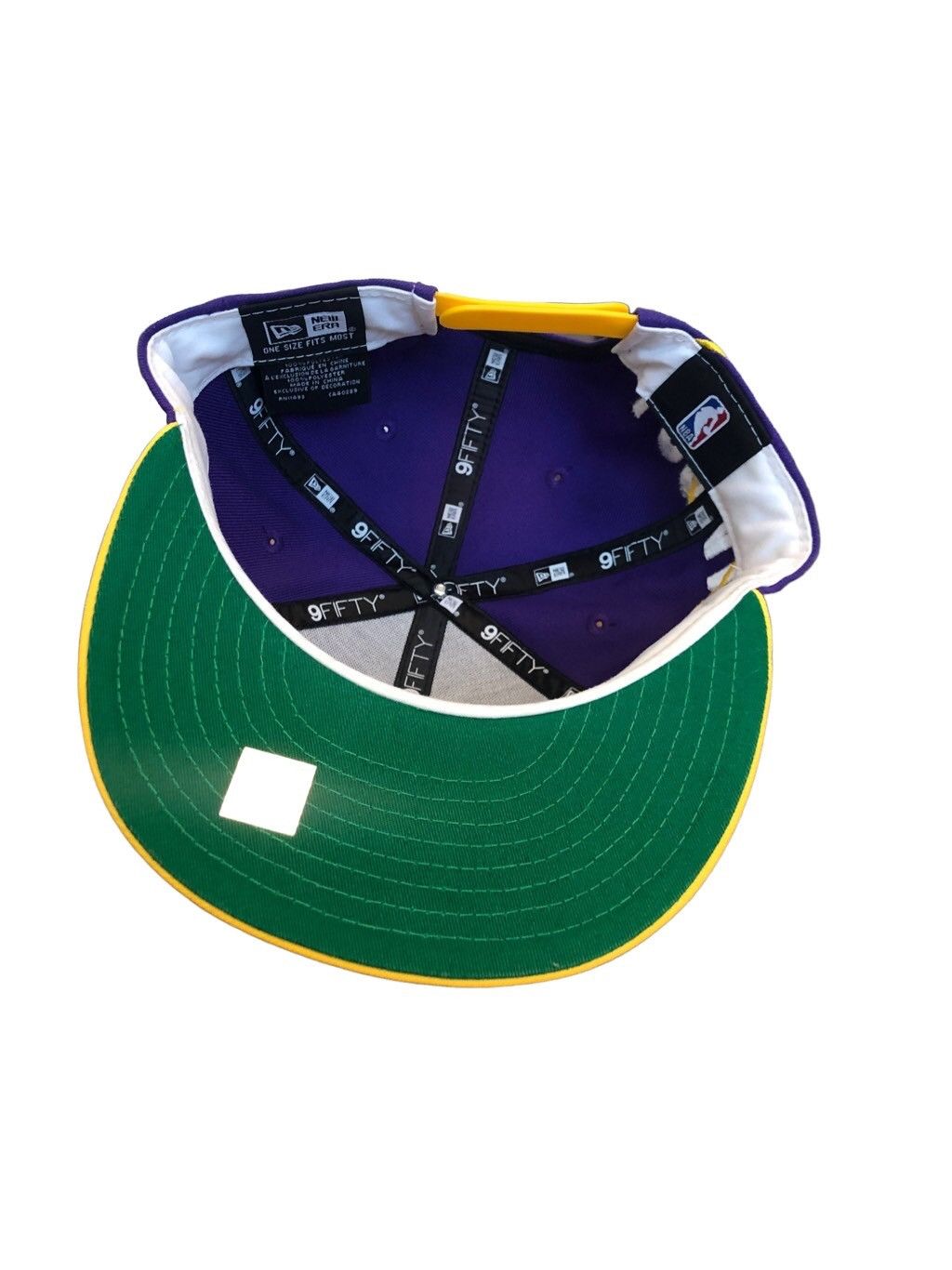 Mitchell & Ness × NBA Mitchell & Ness Los Angeles Lakers SnapBack Hat OS Size ONE SIZE - 4 Thumbnail