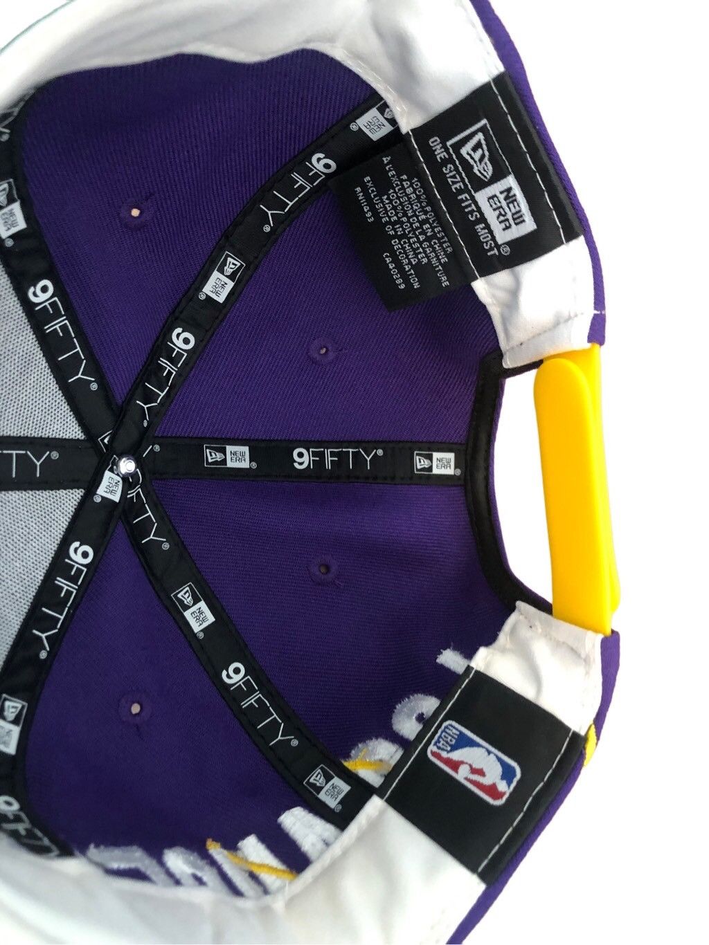 Mitchell & Ness × NBA Mitchell & Ness Los Angeles Lakers SnapBack Hat OS Size ONE SIZE - 3 Thumbnail