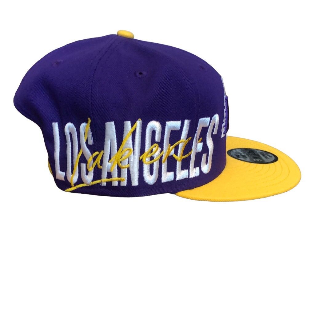 Mitchell & Ness × NBA Mitchell & Ness Los Angeles Lakers SnapBack Hat OS Size ONE SIZE - 2 Thumbnail