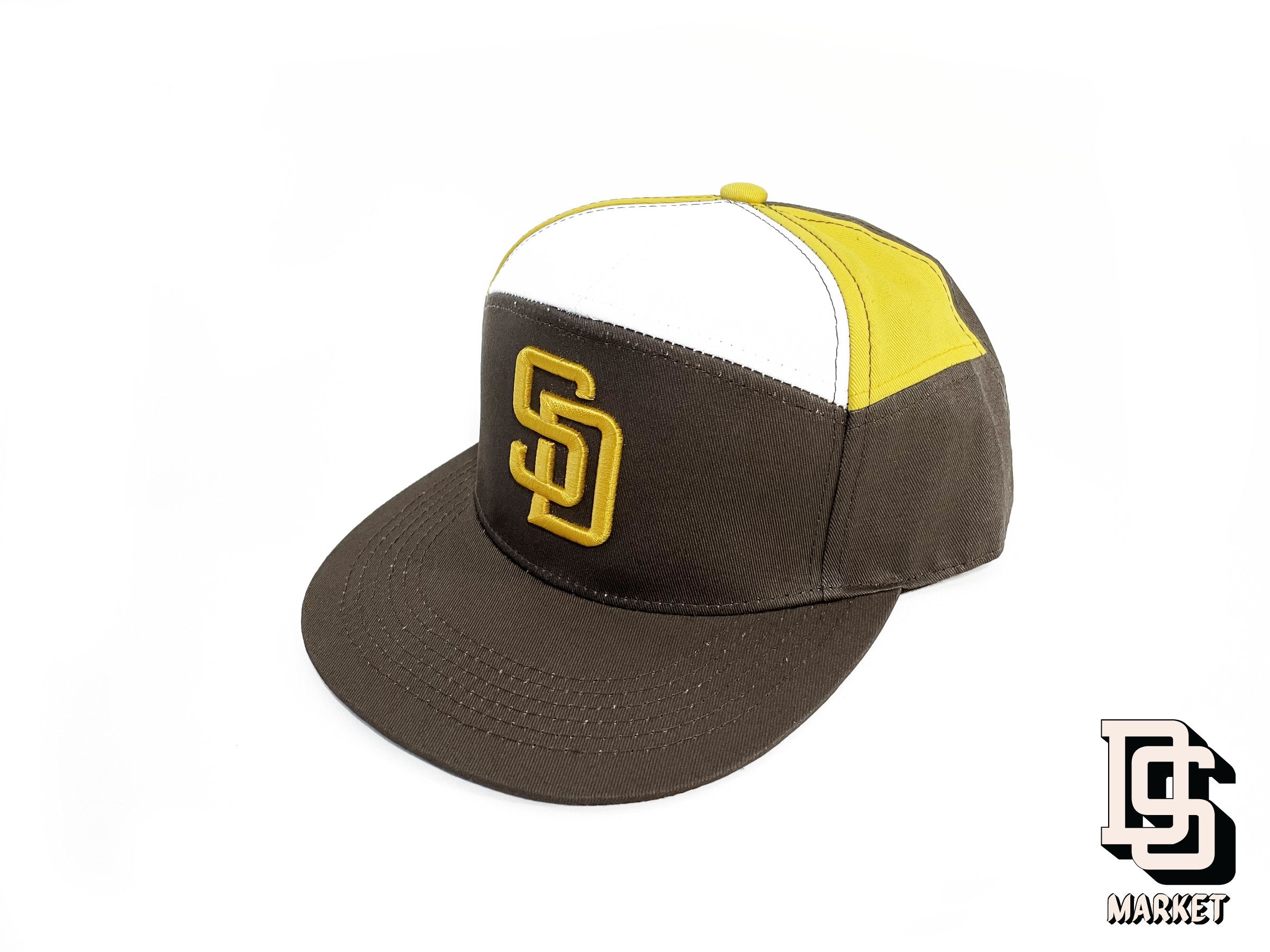 MLB 2021 SAN DIEGO PADRES BROWN PANEL HAT STADIUM SNAPBACK Size ONE SIZE - 3 Thumbnail