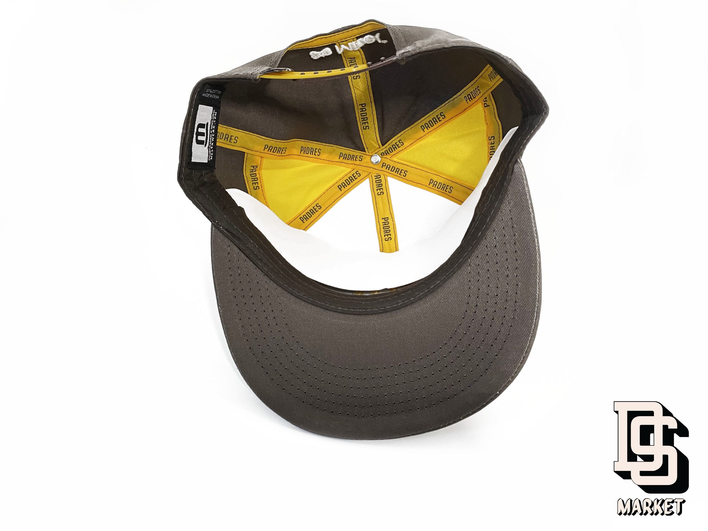 MLB 2021 SAN DIEGO PADRES BROWN PANEL HAT STADIUM SNAPBACK Size ONE SIZE - 4 Thumbnail