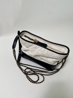 Chanel Chanel Black Quilted Lambskin x Pony Hair Drawstring Bucket