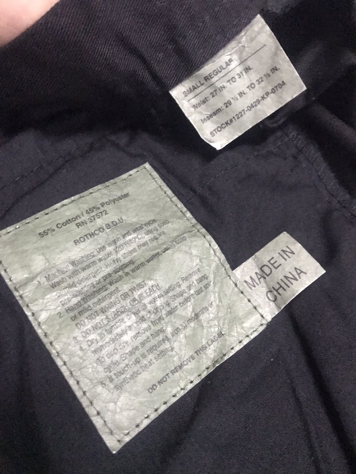 Rothco Rotcho Cargo Pant Military Issue Size US 30 / EU 46 - 9 Thumbnail