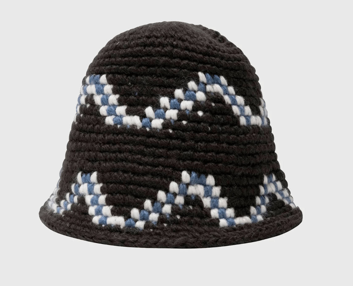 Stussy Stussy Crochet Knit Bucket Hat   NEW   Grailed