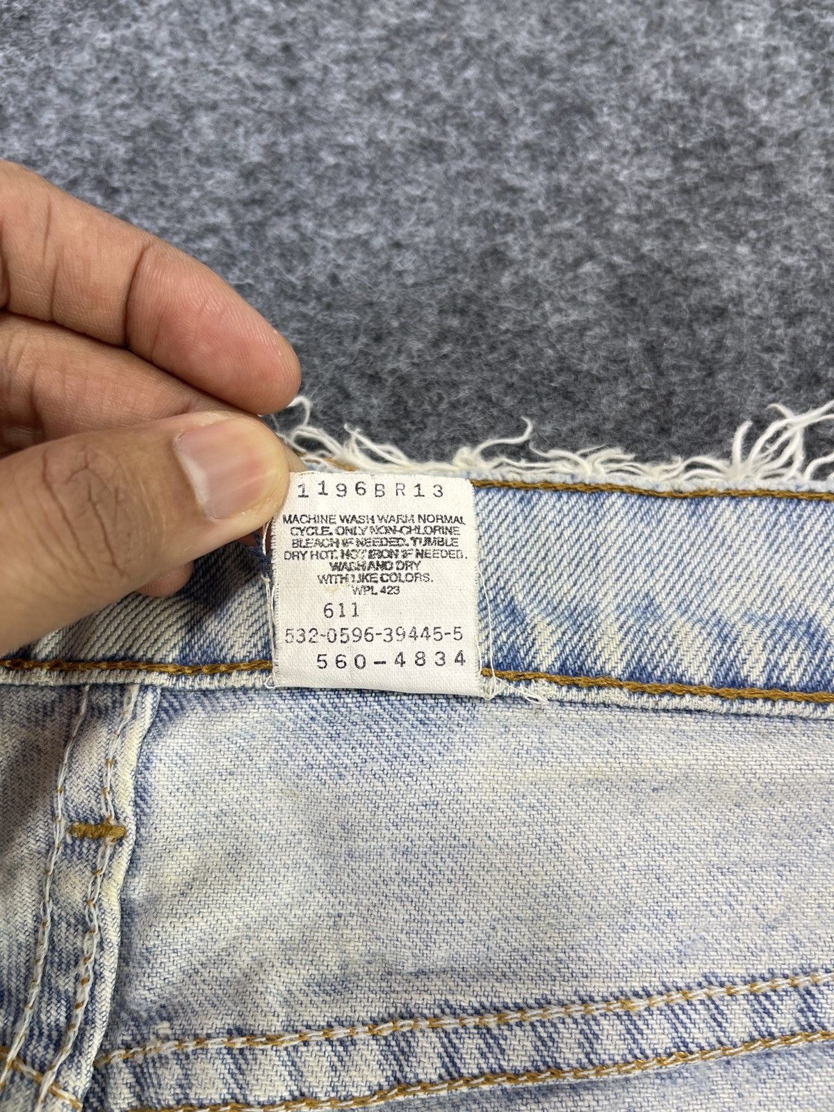Levi's × Vintage 90's Vintage Levis 560 Jeans - J771 Size US 33 - 9 Thumbnail