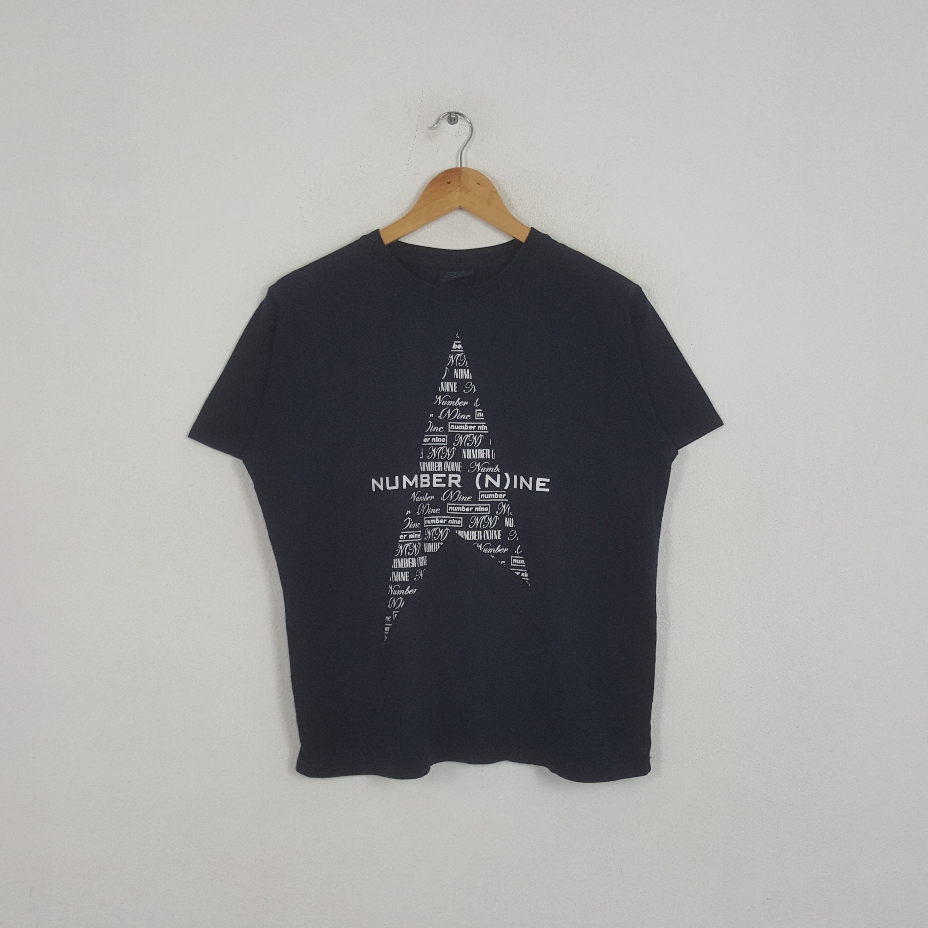 Japanese Brand Vintage Number (N)ine Japanese Brand Center Design Tshirt Size US L / EU 52-54 / 3 - 1 Thumbnail