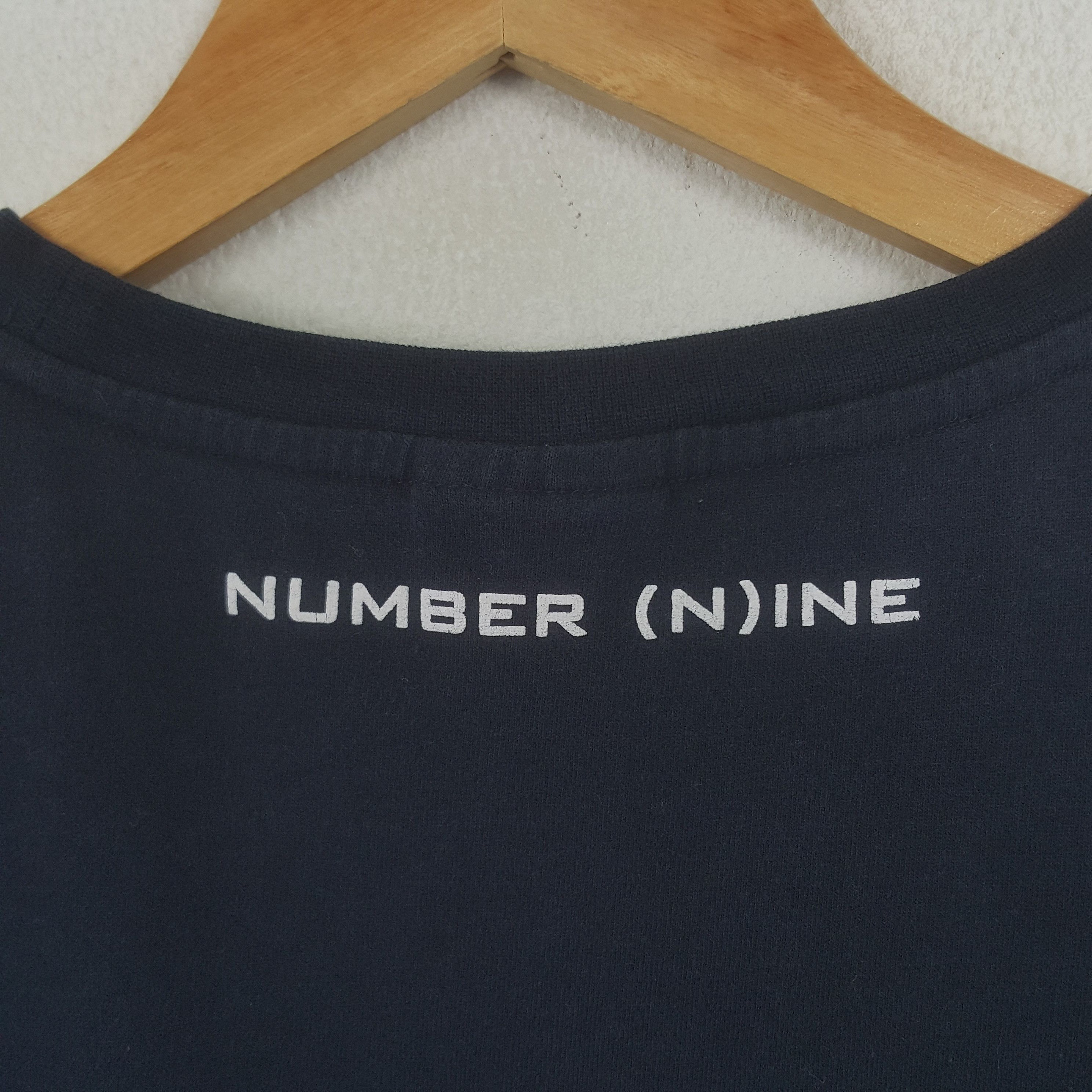Japanese Brand Vintage Number (N)ine Japanese Brand Center Design Tshirt Size US L / EU 52-54 / 3 - 4 Thumbnail