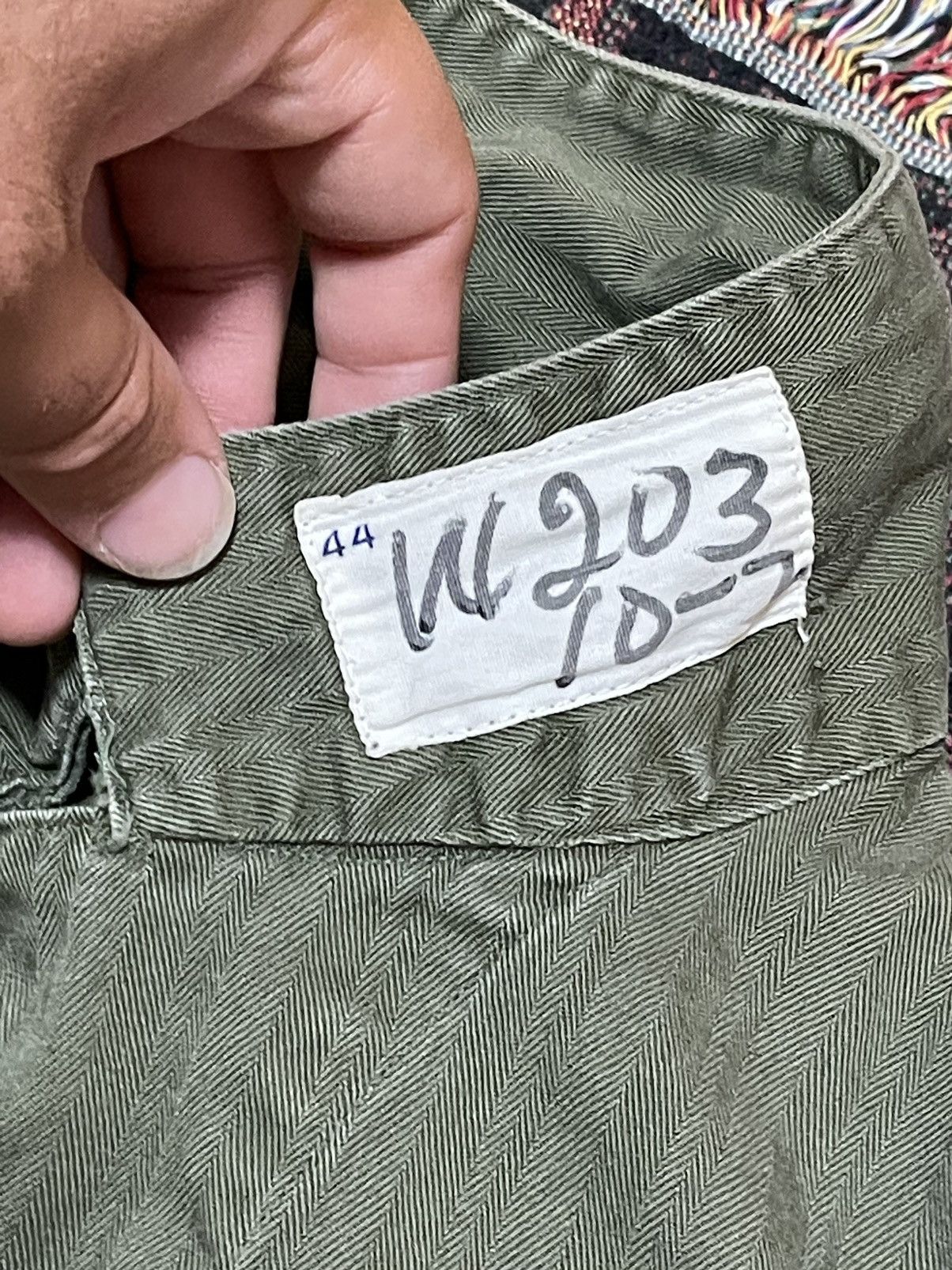 Vintage 50s 60s Texaco Herringbone twill HBT Coveralls Olive