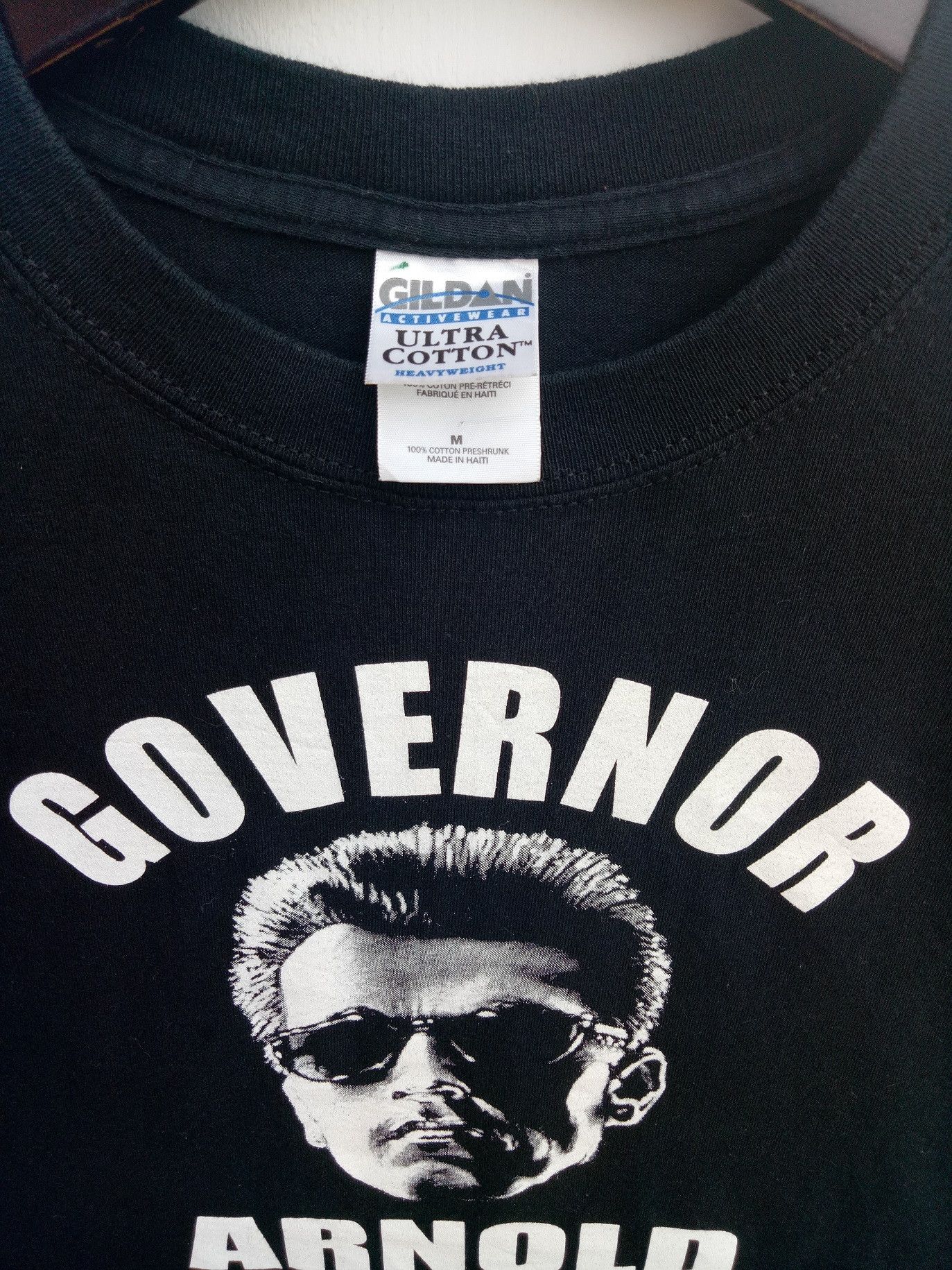 Vintage VINTAGE GOVERNOR Arnold Schwarzenegger tee shirt Size US M / EU 48-50 / 2 - 2 Thumbnail