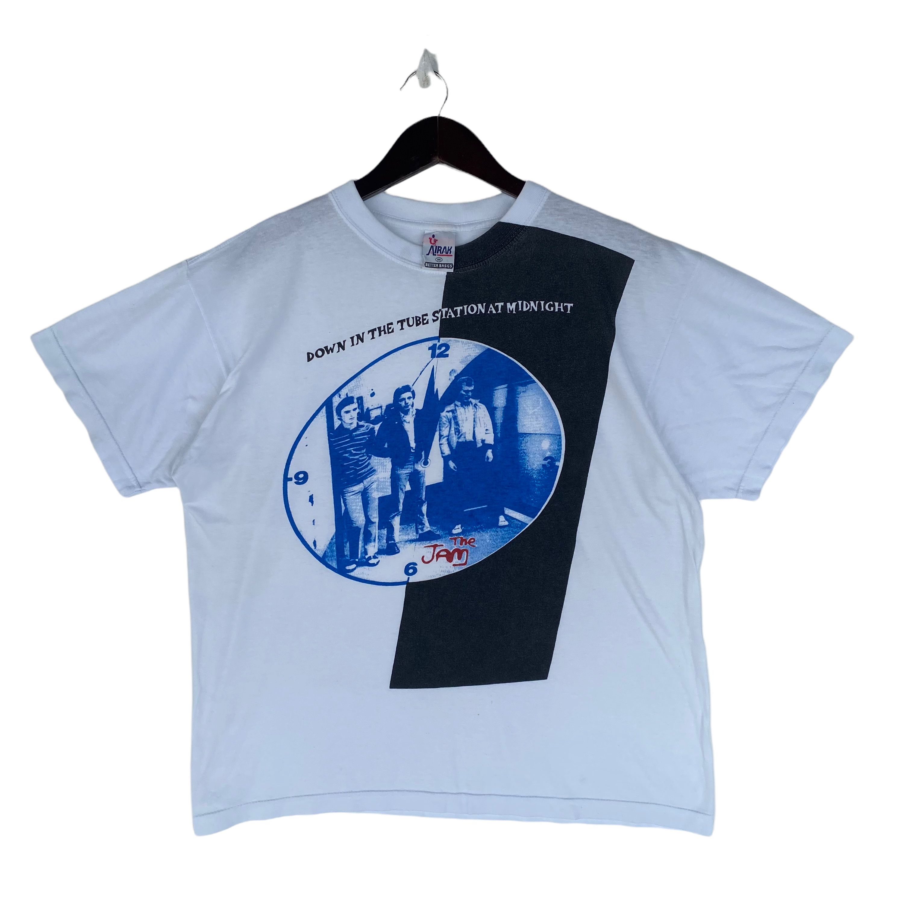 Band Tees 💥VINTAGE THE JAM Mod revival new wave band rare shirt Size US M / EU 48-50 / 2 - 1 Thumbnail
