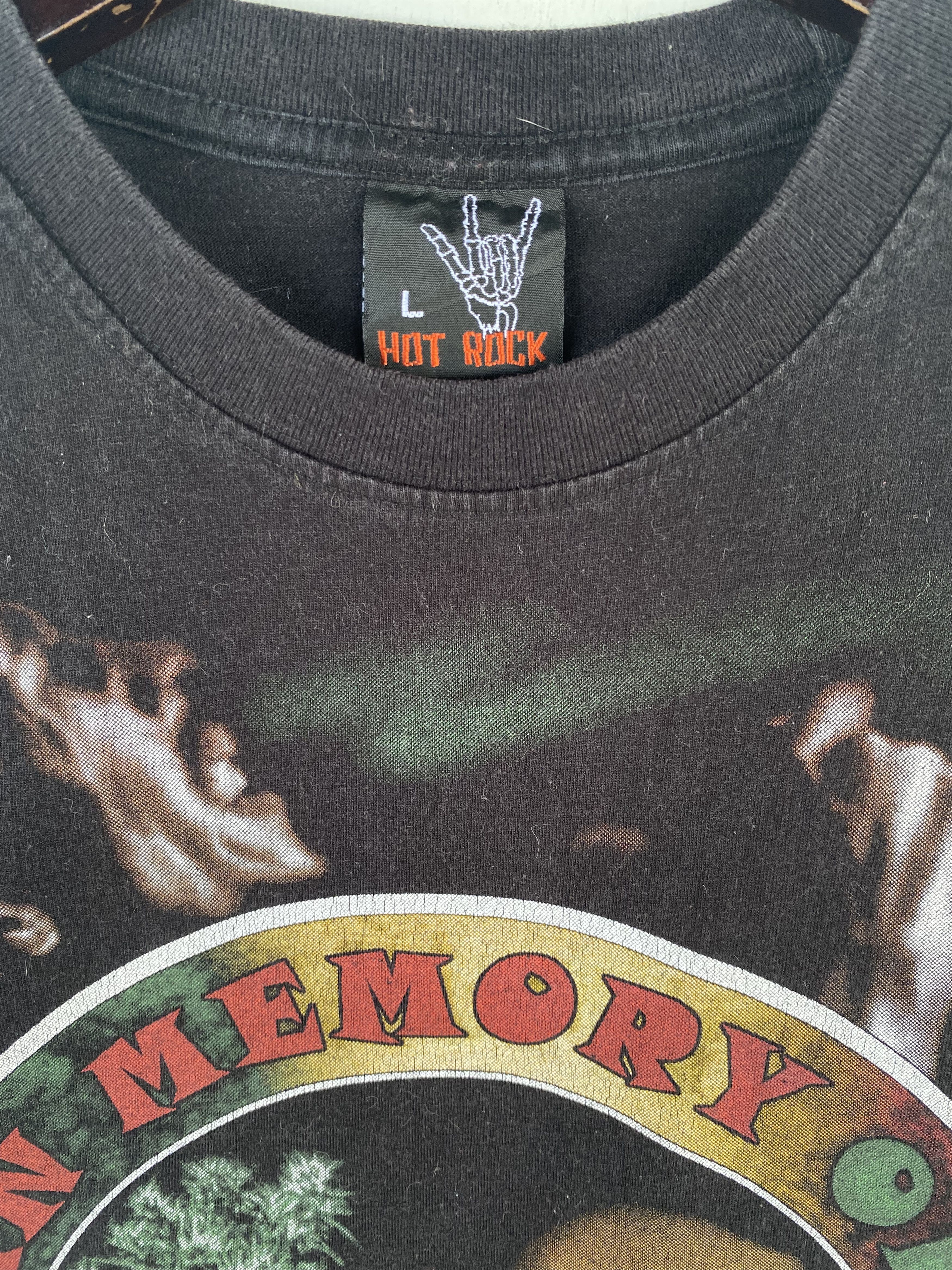 Band Tees 💥VINTAGE BOB MARLEY one love reggae ska rare tee shirt Size US L / EU 52-54 / 3 - 3 Thumbnail