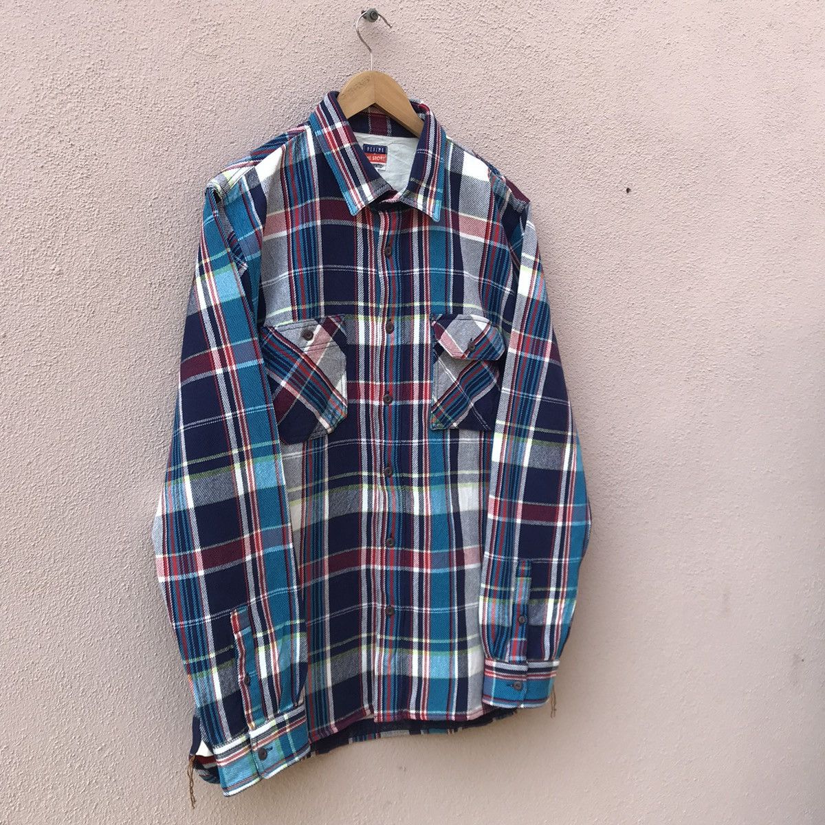Denime Japanese brand Denime grunge checkered Large size Size US L / EU 52-54 / 3 - 4 Thumbnail