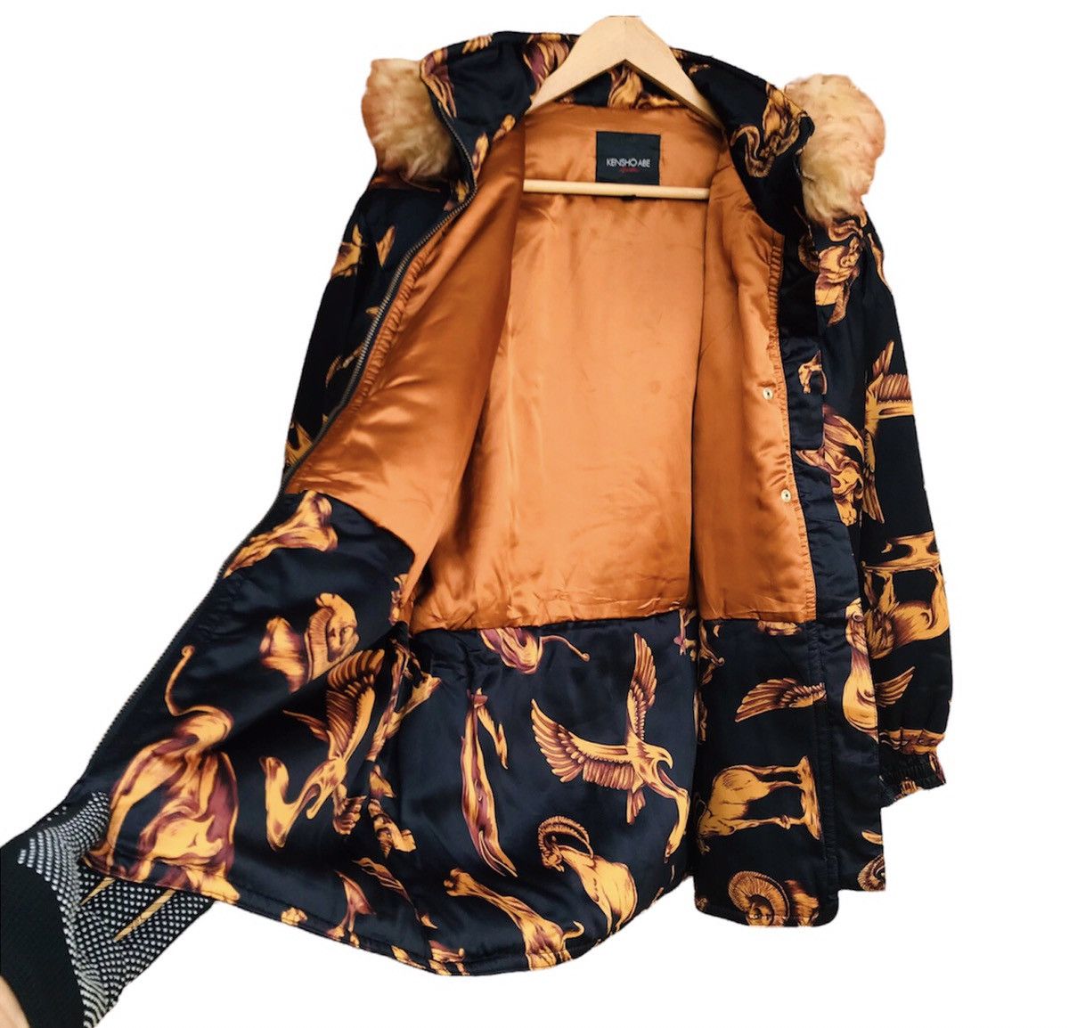 Japanese Brand × Kensho Abe Rare Kensho Abe Fullprint jacket fashion week collection Size US L / EU 52-54 / 3 - 11 Thumbnail