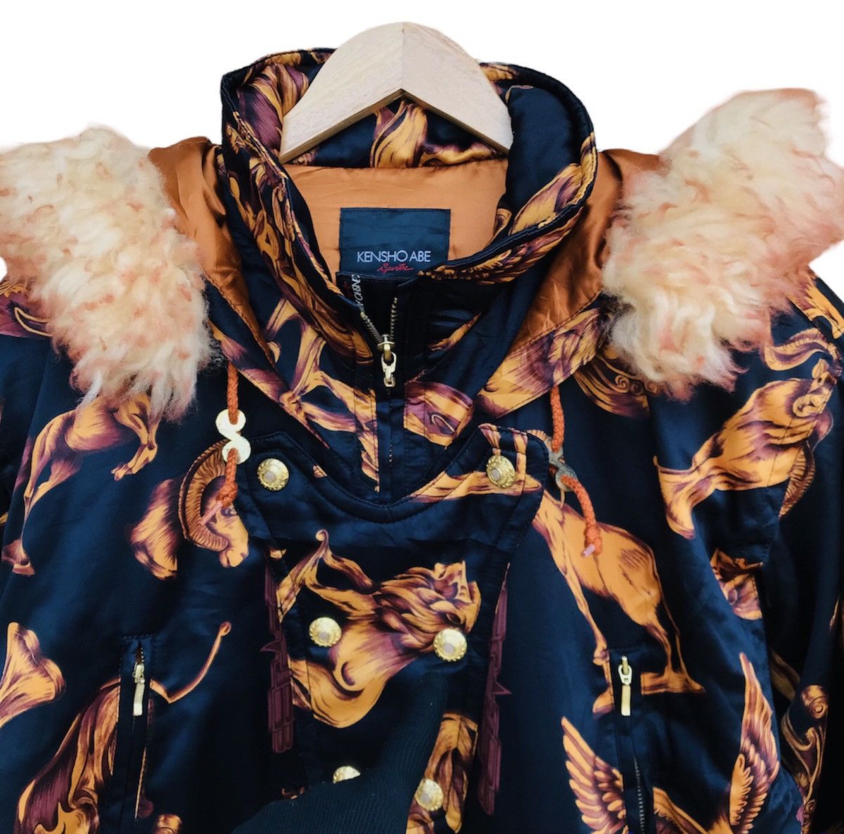 Japanese Brand × Kensho Abe Rare Kensho Abe Fullprint jacket fashion week collection Size US L / EU 52-54 / 3 - 7 Thumbnail