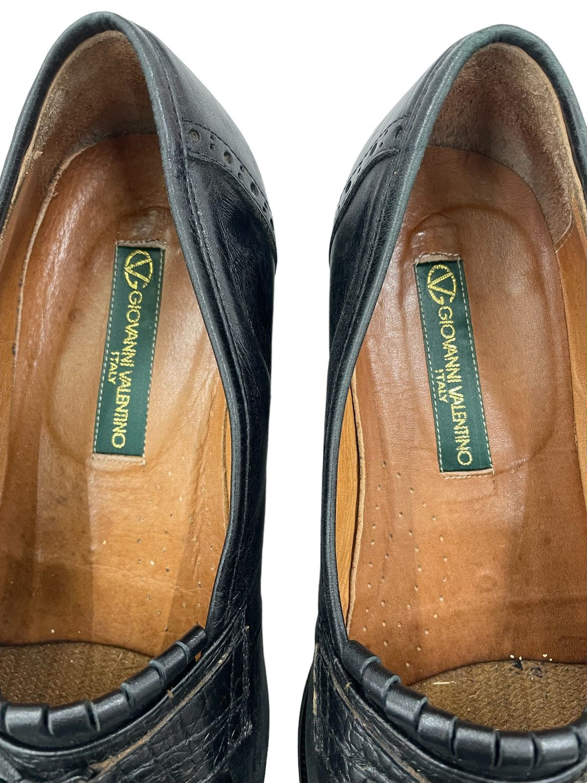 Giovanni Valentino Vintage Giovanni Valentino Leather Shoes Size US 6.5 / EU 39-40 - 6 Thumbnail