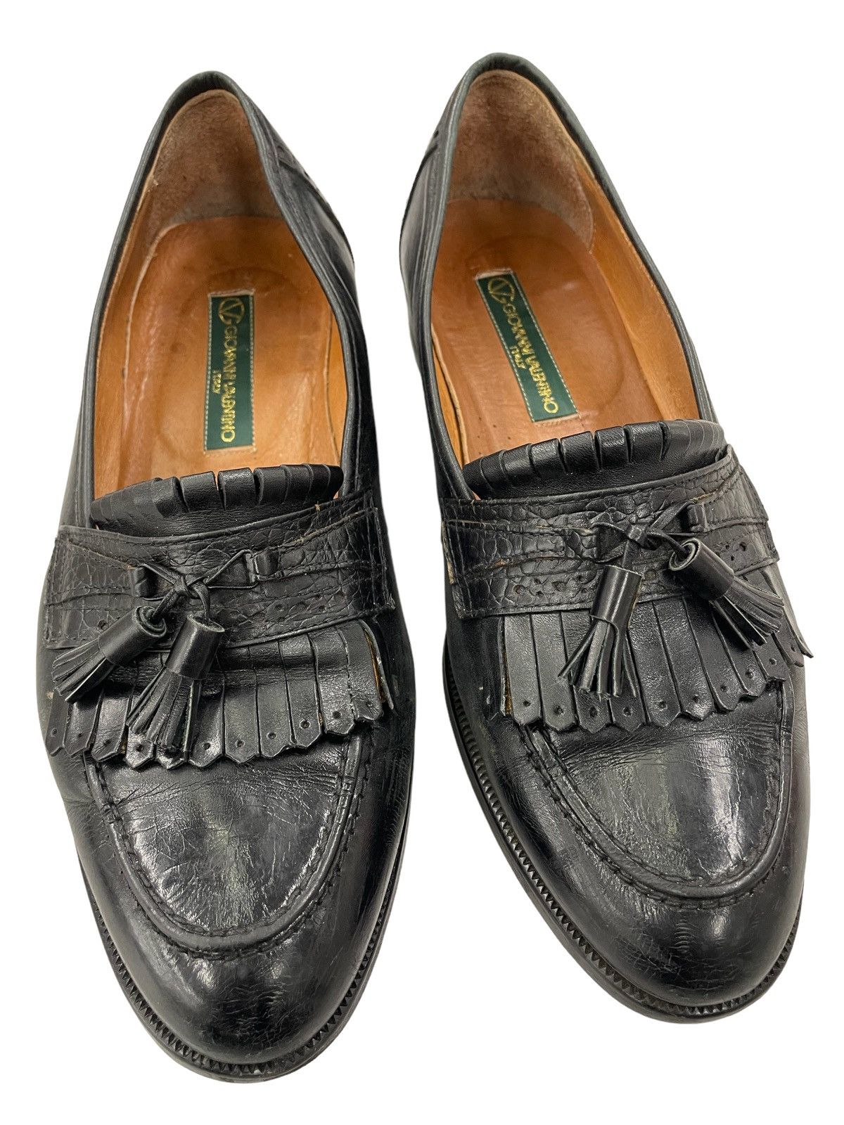 Giovanni Valentino Vintage Giovanni Valentino Leather Shoes Size US 6.5 / EU 39-40 - 2 Thumbnail
