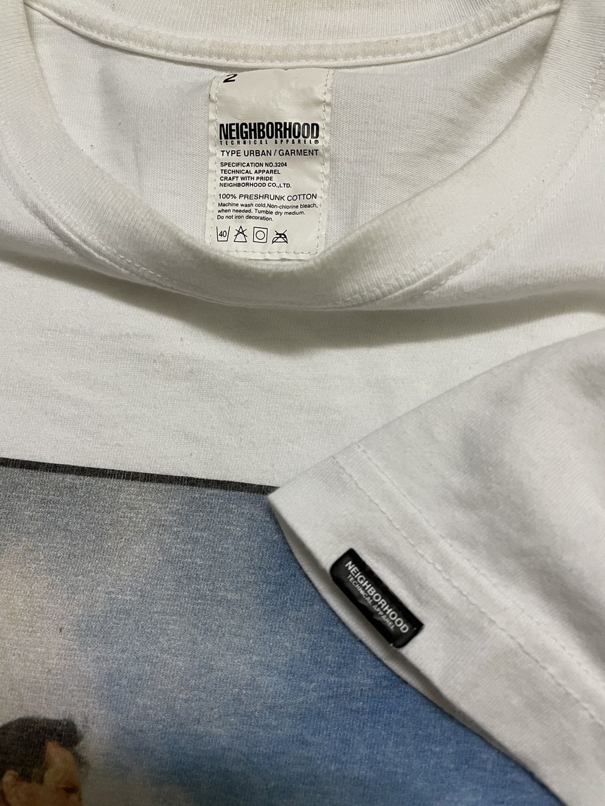 Japanese Brand × Neighborhood × Vintage Japanese Brand Neighborhood Technical Apparel Photo Tee Size US L / EU 52-54 / 3 - 3 Thumbnail