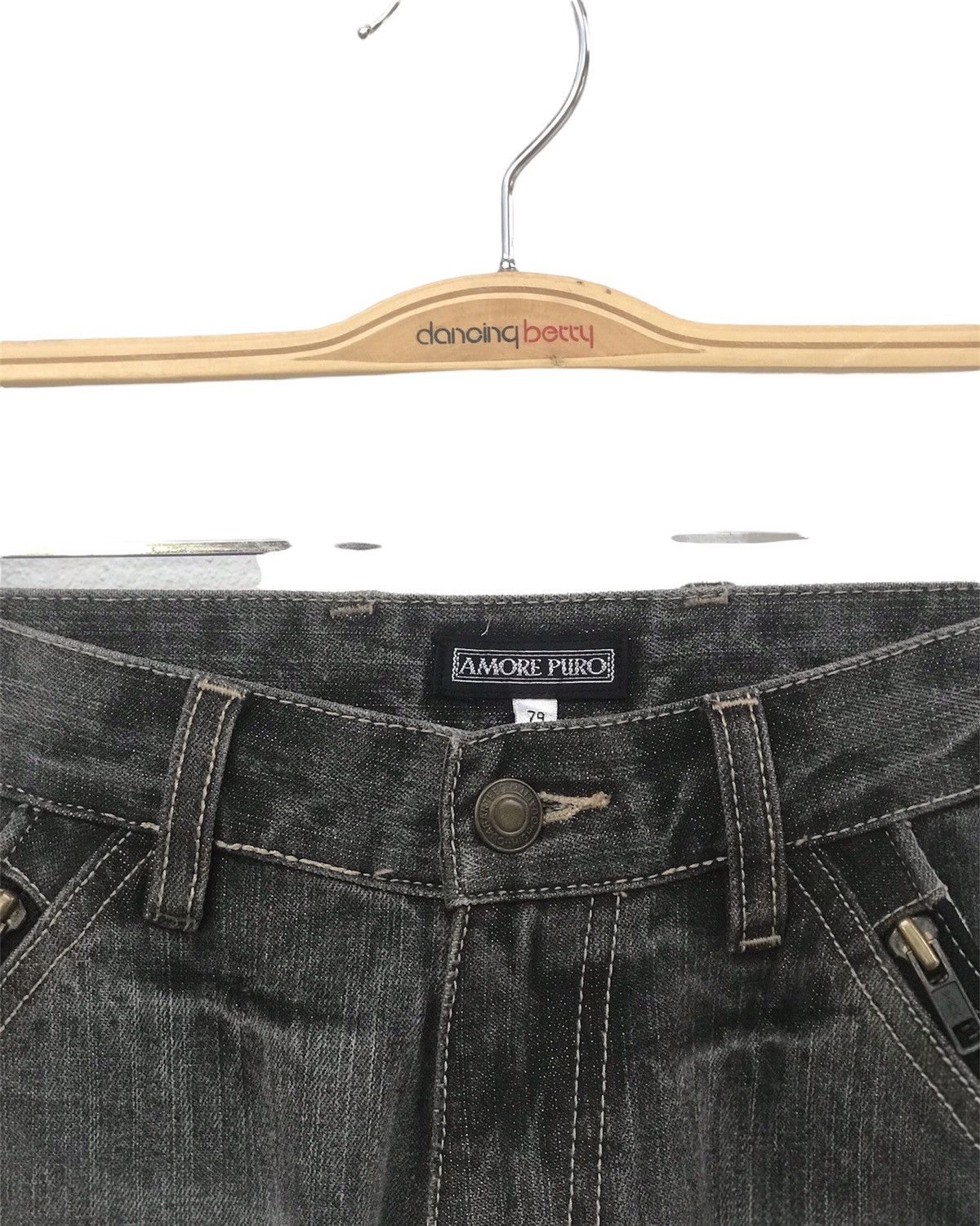 Japanese Brand Amore Puro Denim Jeans Size US 29 - 5 Thumbnail