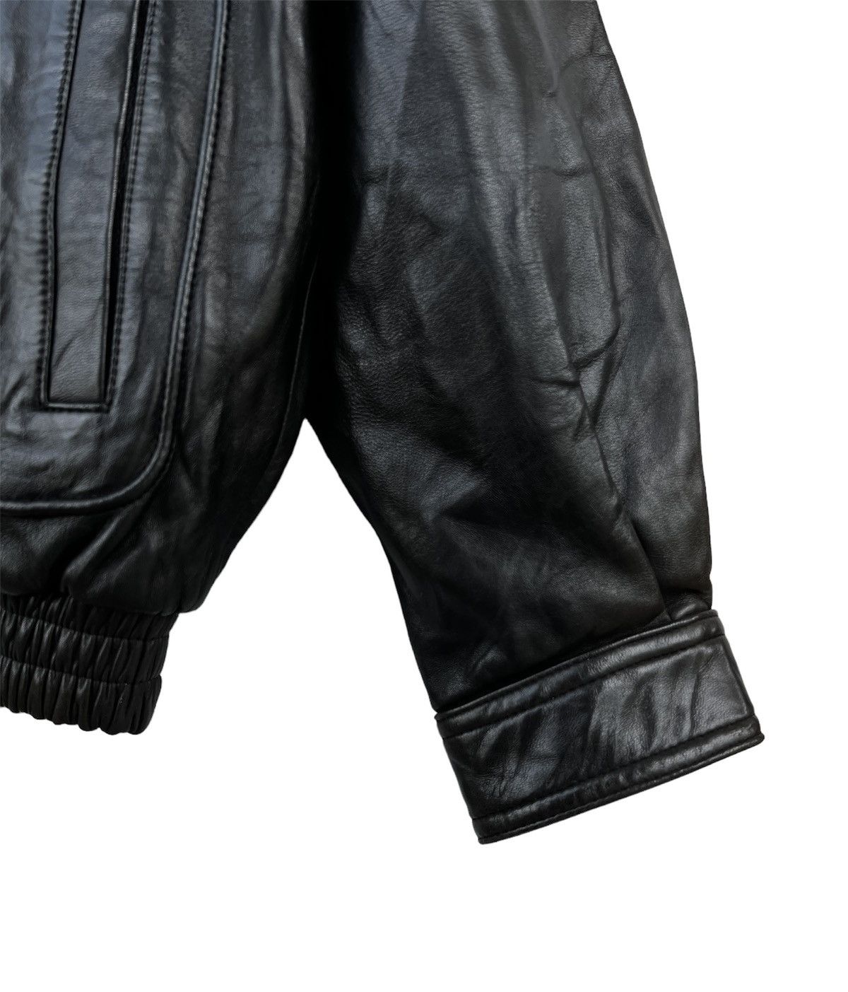 Japanese Brand Angel Leather Black Jacket Size US L / EU 52-54 / 3 - 4 Thumbnail