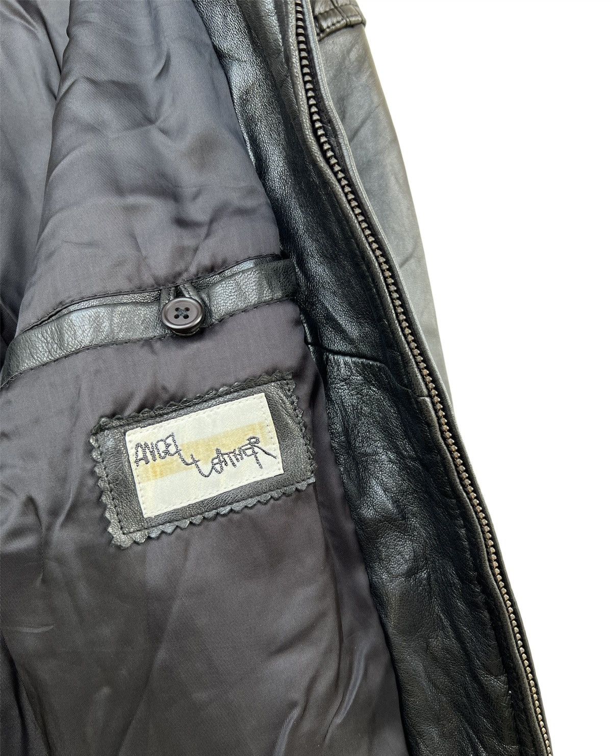 Japanese Brand Angel Leather Black Jacket Size US L / EU 52-54 / 3 - 5 Thumbnail