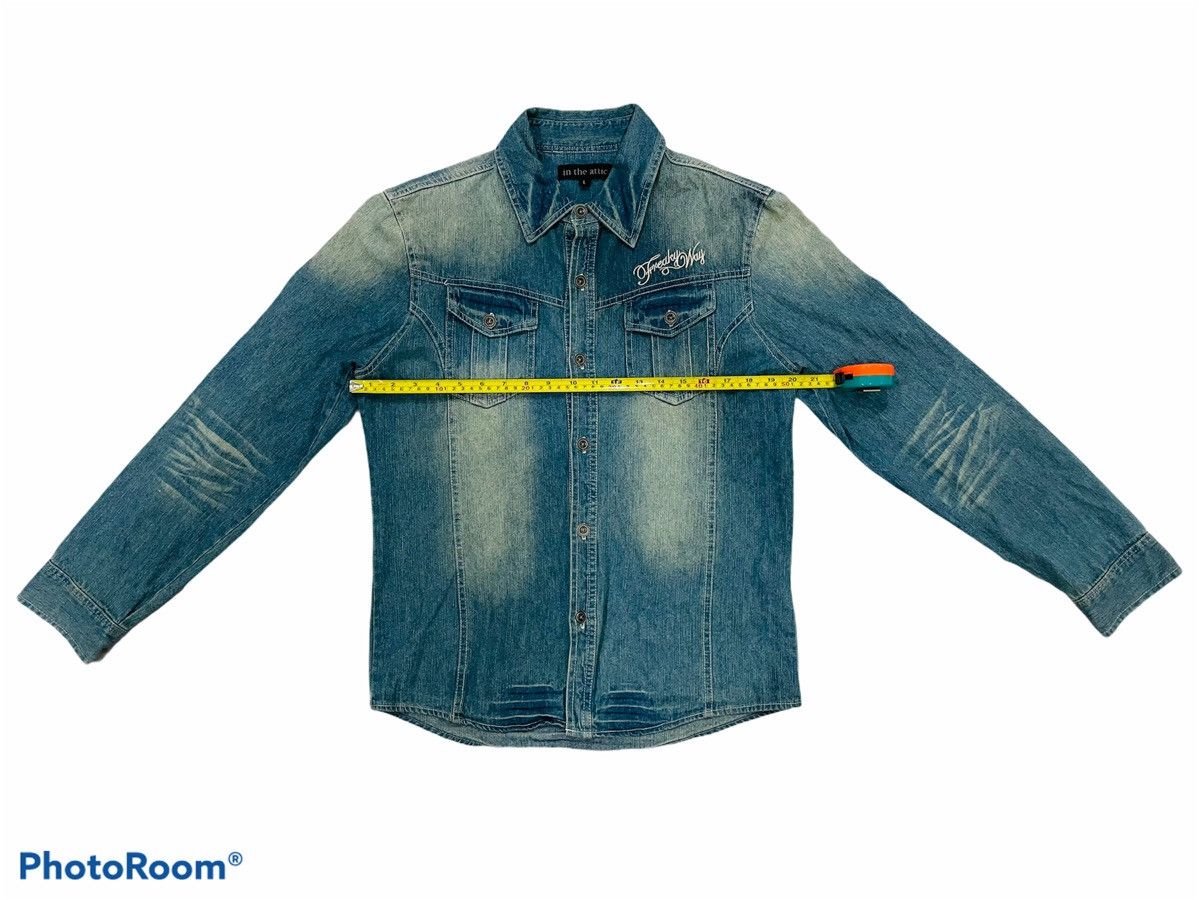 In The Attic Japanese Brand In The Attic Blue Denim Rare and Nice Design Size US L / EU 52-54 / 3 - 5 Thumbnail