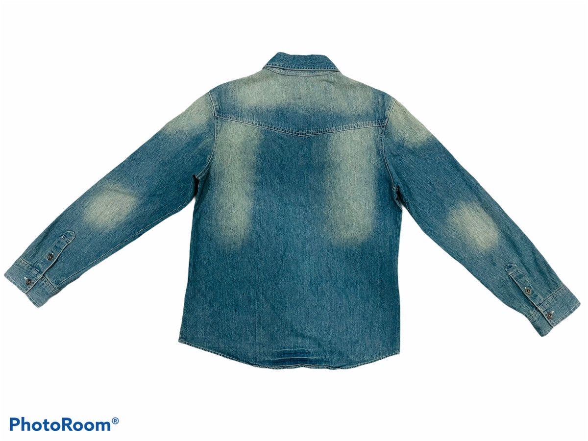 In The Attic Japanese Brand In The Attic Blue Denim Rare and Nice Design Size US L / EU 52-54 / 3 - 2 Thumbnail