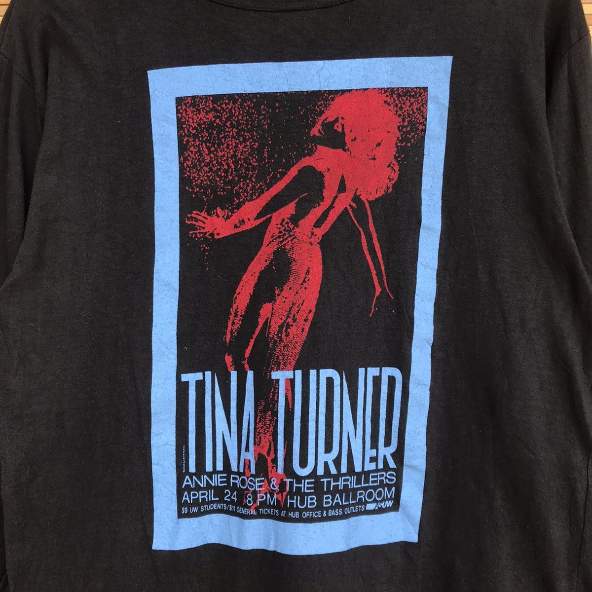 Band Tees Vintage 80s Tina Tuner and Annie rose&The thrillers shirt Size US M / EU 48-50 / 2 - 4 Thumbnail