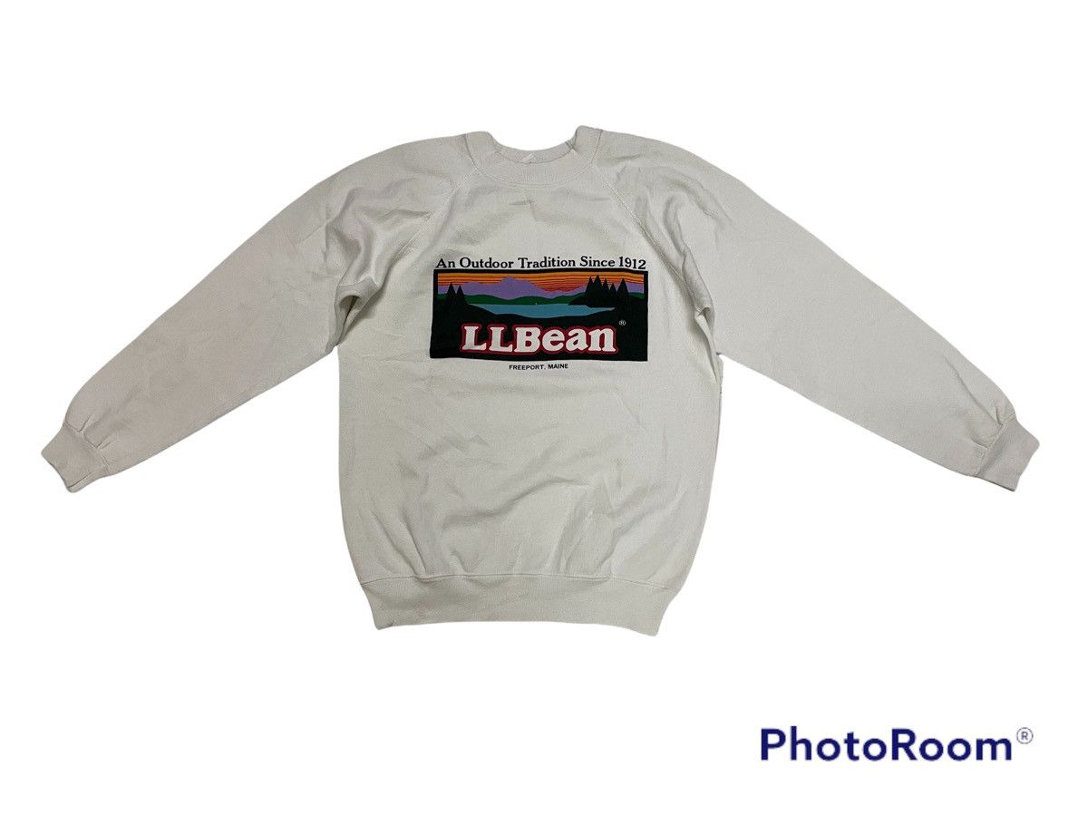 L.L. Bean × Vintage 🔥LAST DROP🔥Vintage L.L Bean Sweatshirt Long Slave Size US M / EU 48-50 / 2 - 1 Thumbnail