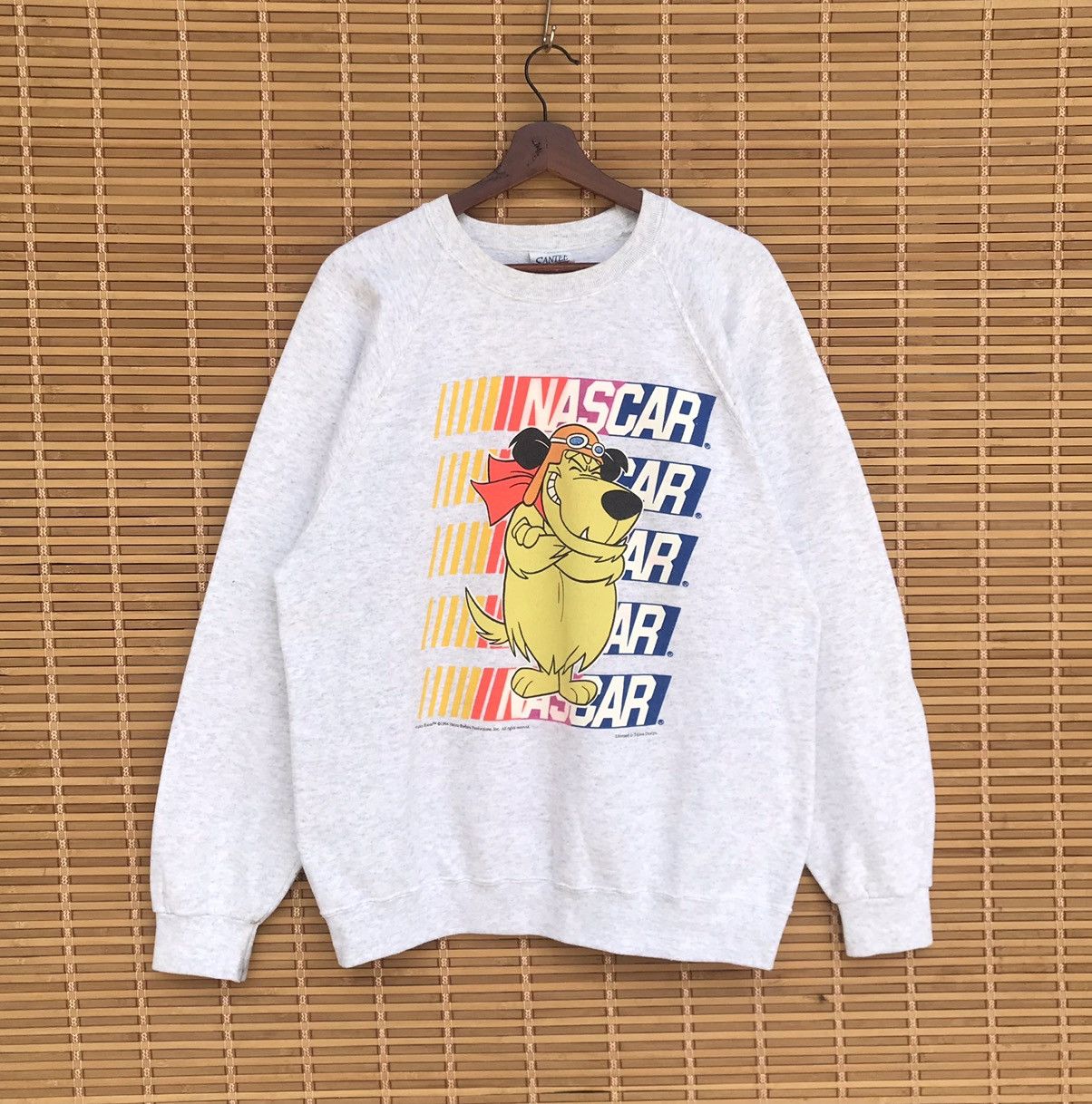 NASCAR × Vintage Vintage Nascar Wacky races 1994 mirror print jumper sweat Size US L / EU 52-54 / 3 - 2 Thumbnail