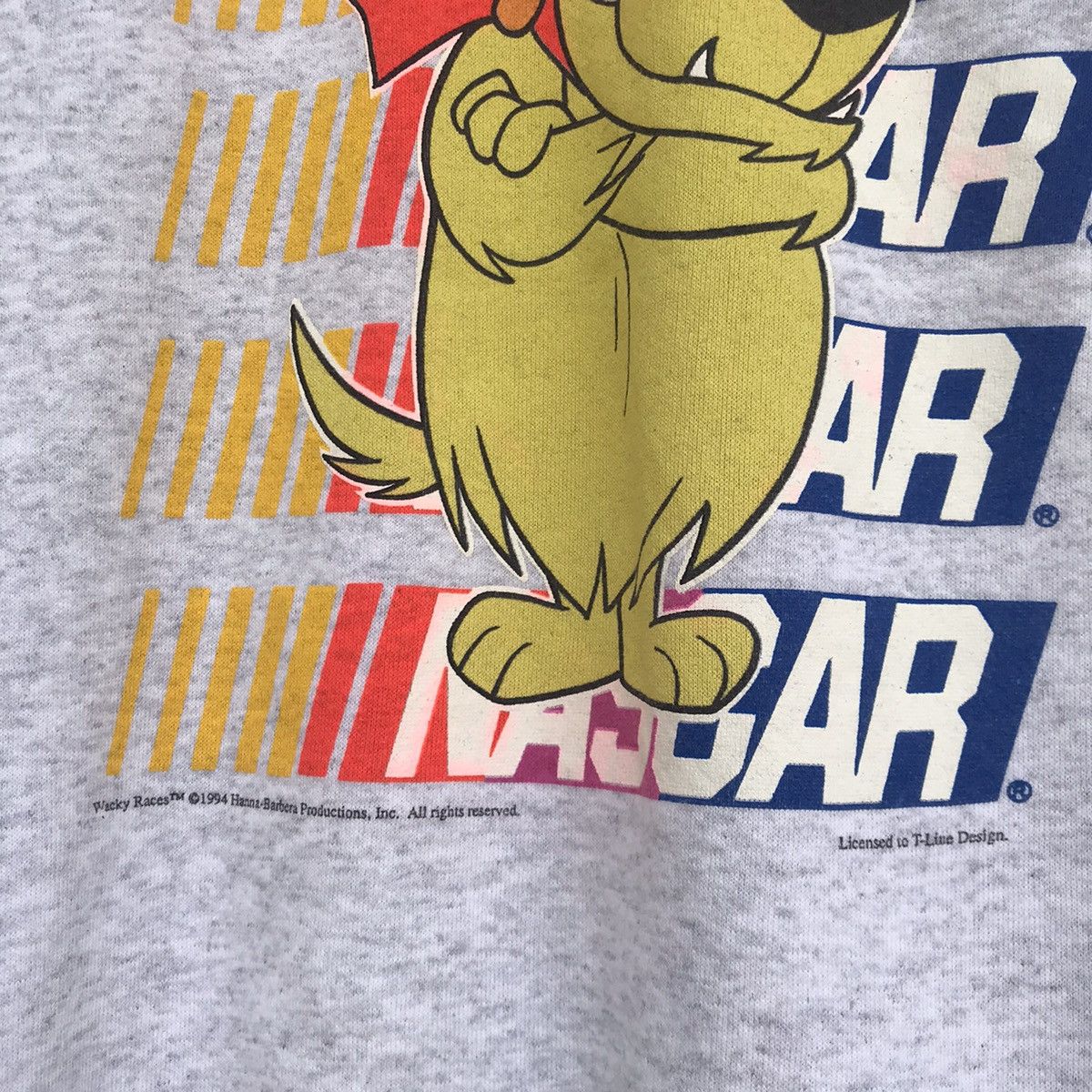NASCAR × Vintage Vintage Nascar Wacky races 1994 mirror print jumper sweat Size US L / EU 52-54 / 3 - 6 Thumbnail
