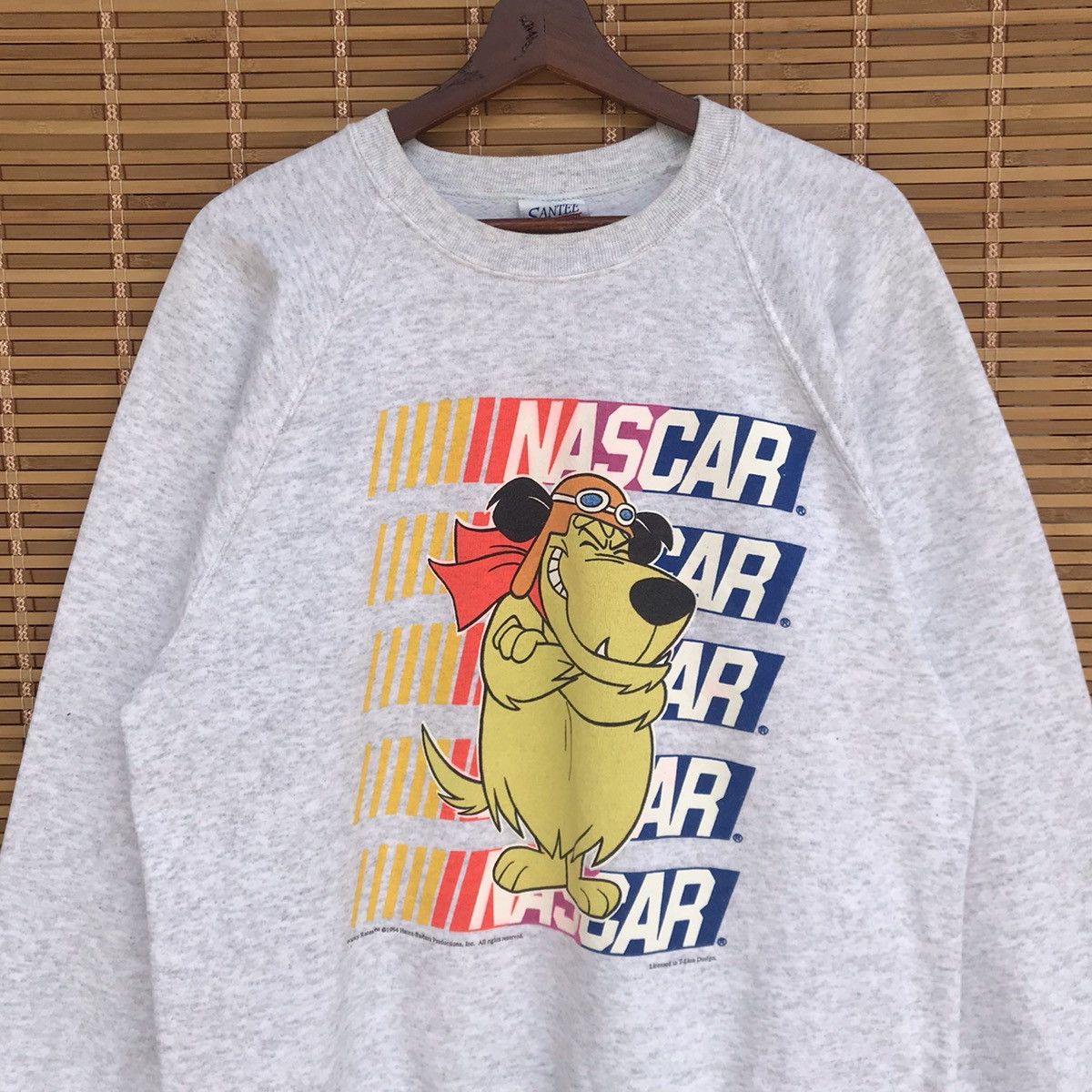 NASCAR × Vintage Vintage Nascar Wacky races 1994 mirror print jumper sweat Size US L / EU 52-54 / 3 - 5 Thumbnail
