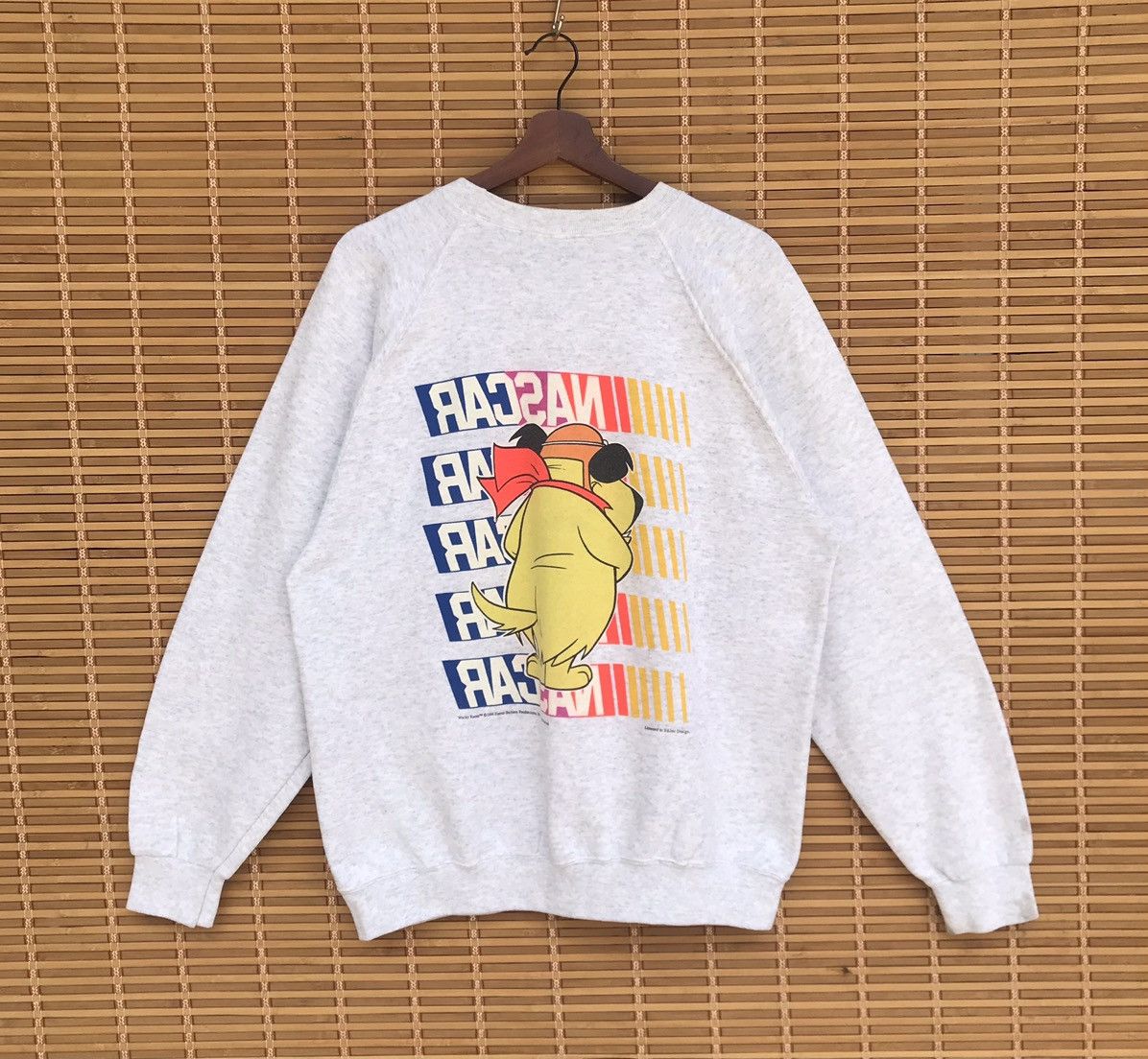NASCAR × Vintage Vintage Nascar Wacky races 1994 mirror print jumper sweat Size US L / EU 52-54 / 3 - 8 Thumbnail