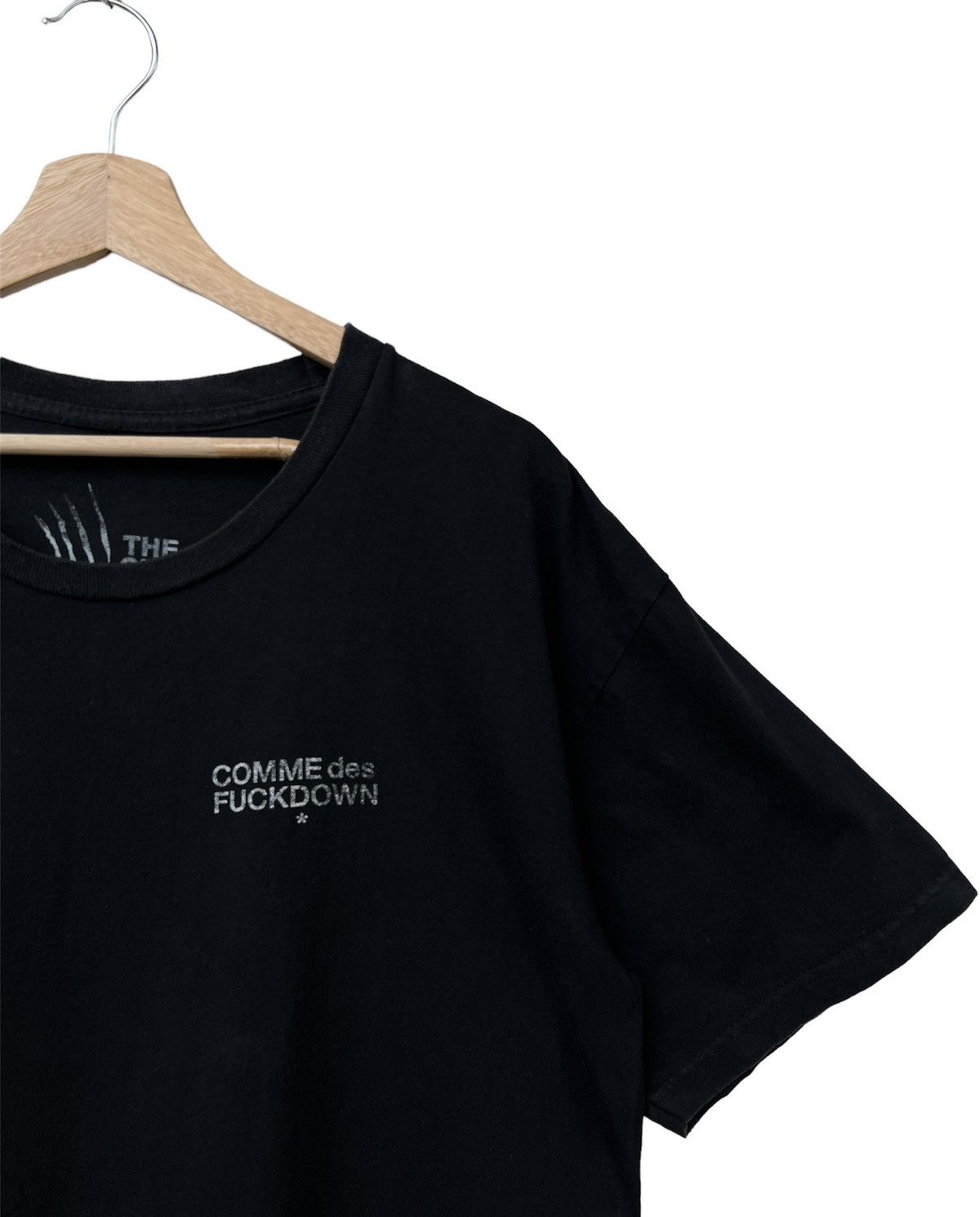 Comme Des Fuck Down Comme des Fuckdown Black Tee Shirt Size US L / EU 52-54 / 3 - 2 Thumbnail