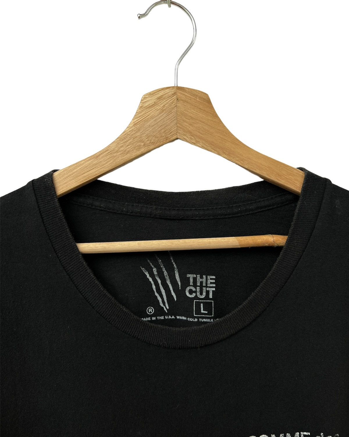 Comme Des Fuck Down Comme des Fuckdown Black Tee Shirt Size US L / EU 52-54 / 3 - 3 Thumbnail