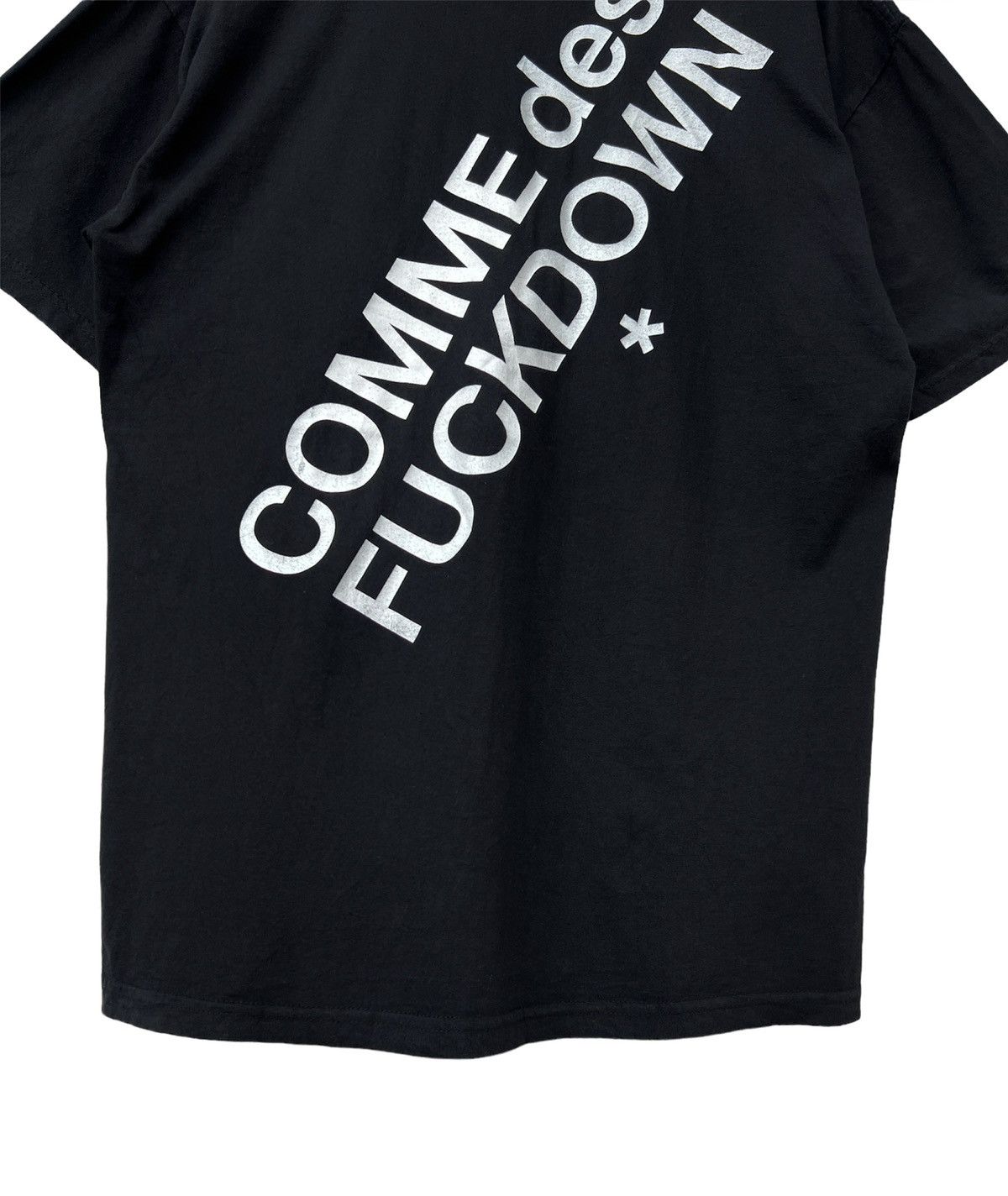 Comme Des Fuck Down Comme des Fuckdown Black Tee Shirt Size US L / EU 52-54 / 3 - 5 Thumbnail