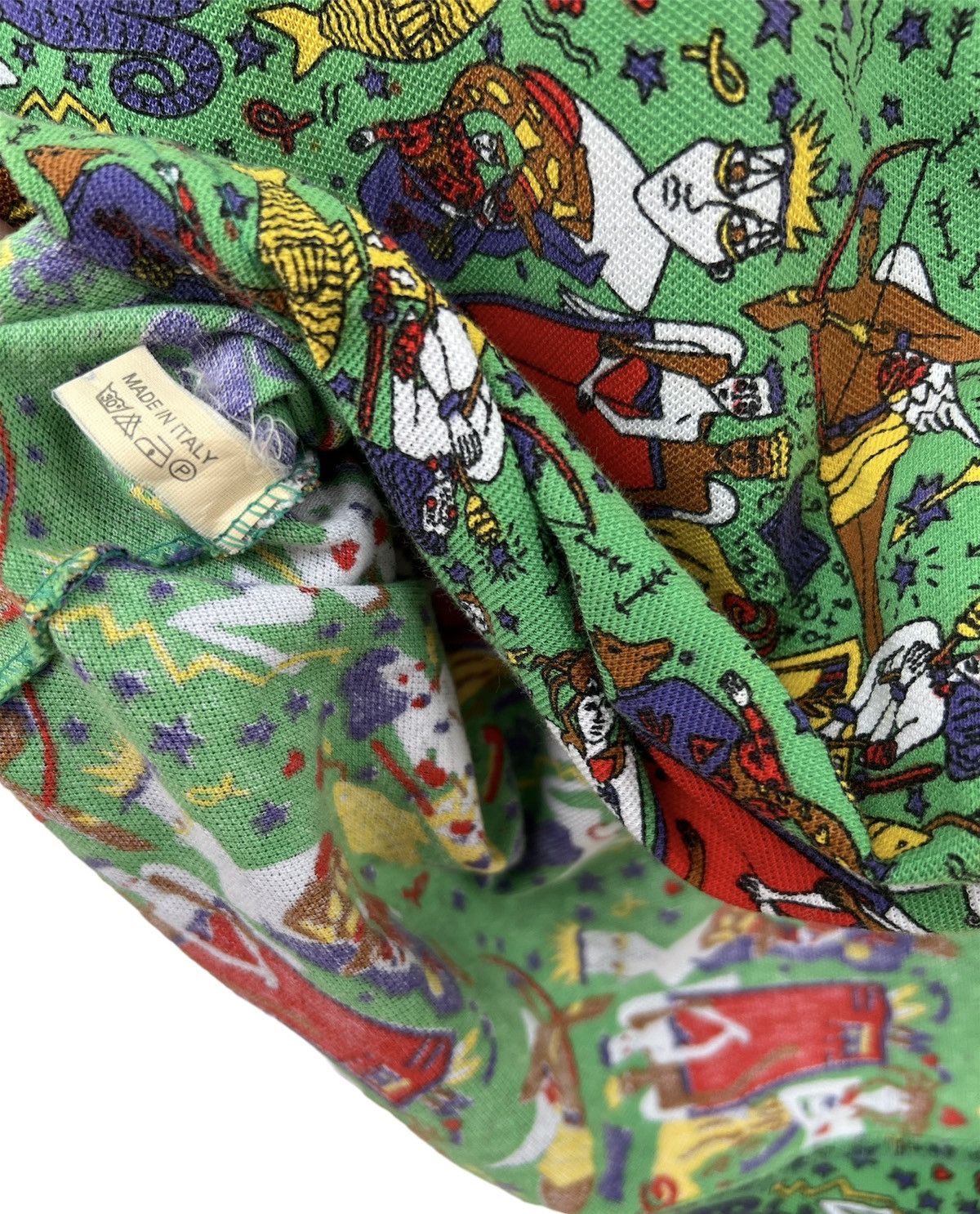 Jean Charles De Castelbajac Jc De Castel Bajac Full Print Hawaii Polo Shirt Size US S / EU 44-46 / 1 - 7 Thumbnail
