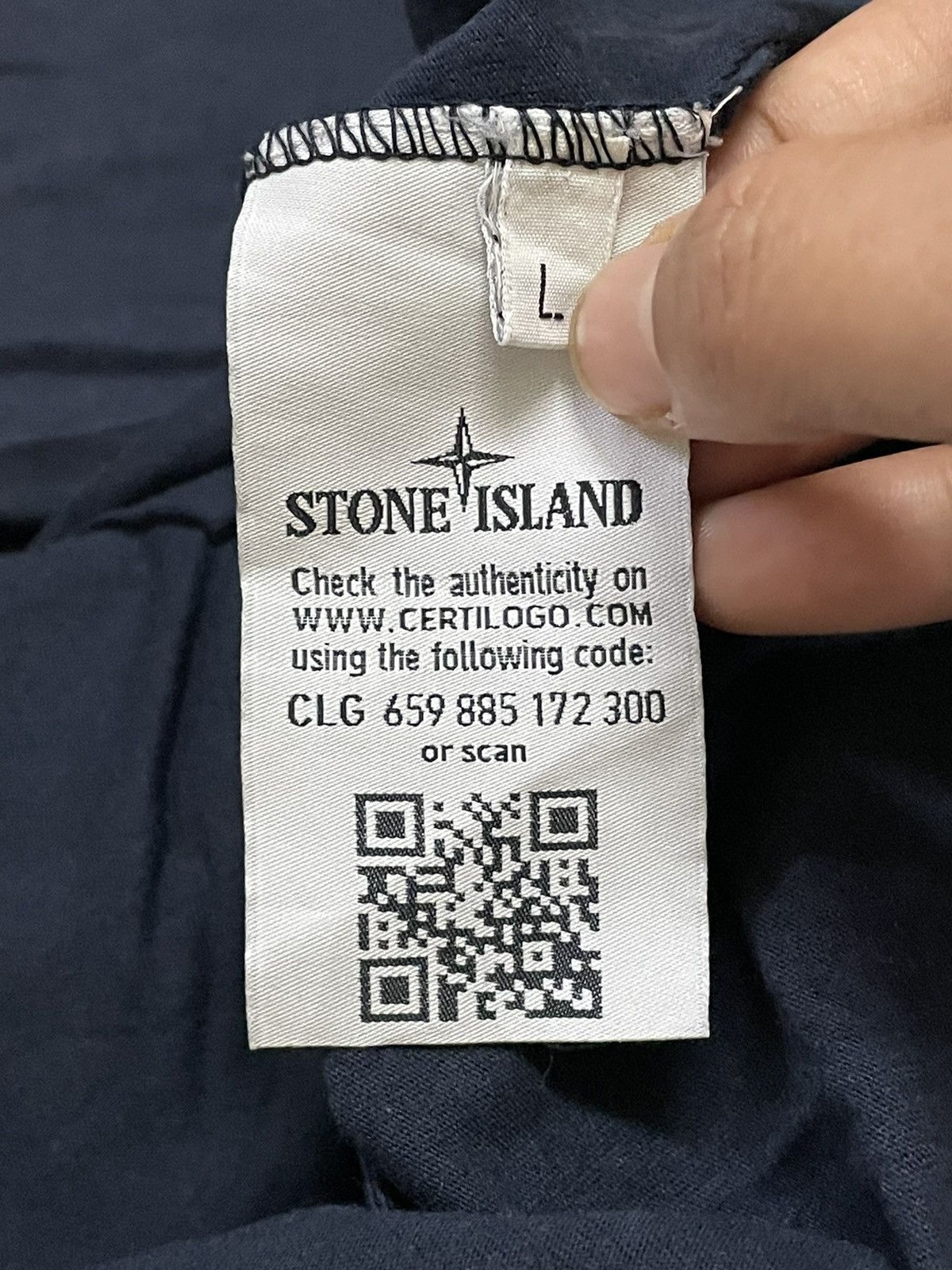 Vintage Vintage Stone Island Pocket T-Shirt Size US L / EU 52-54 / 3 - 8 Thumbnail