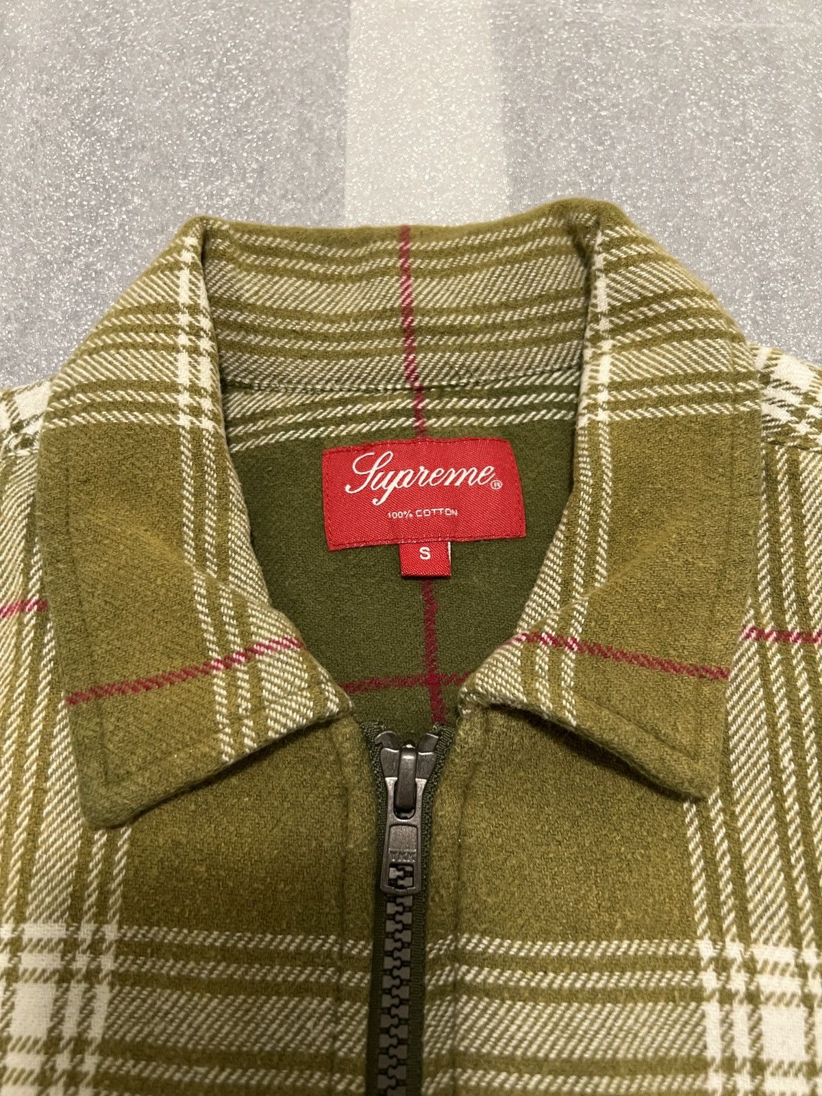 Supreme Supreme faded plaid flannel shirt ss17 green Size US S / EU 44-46 / 1 - 5 Thumbnail