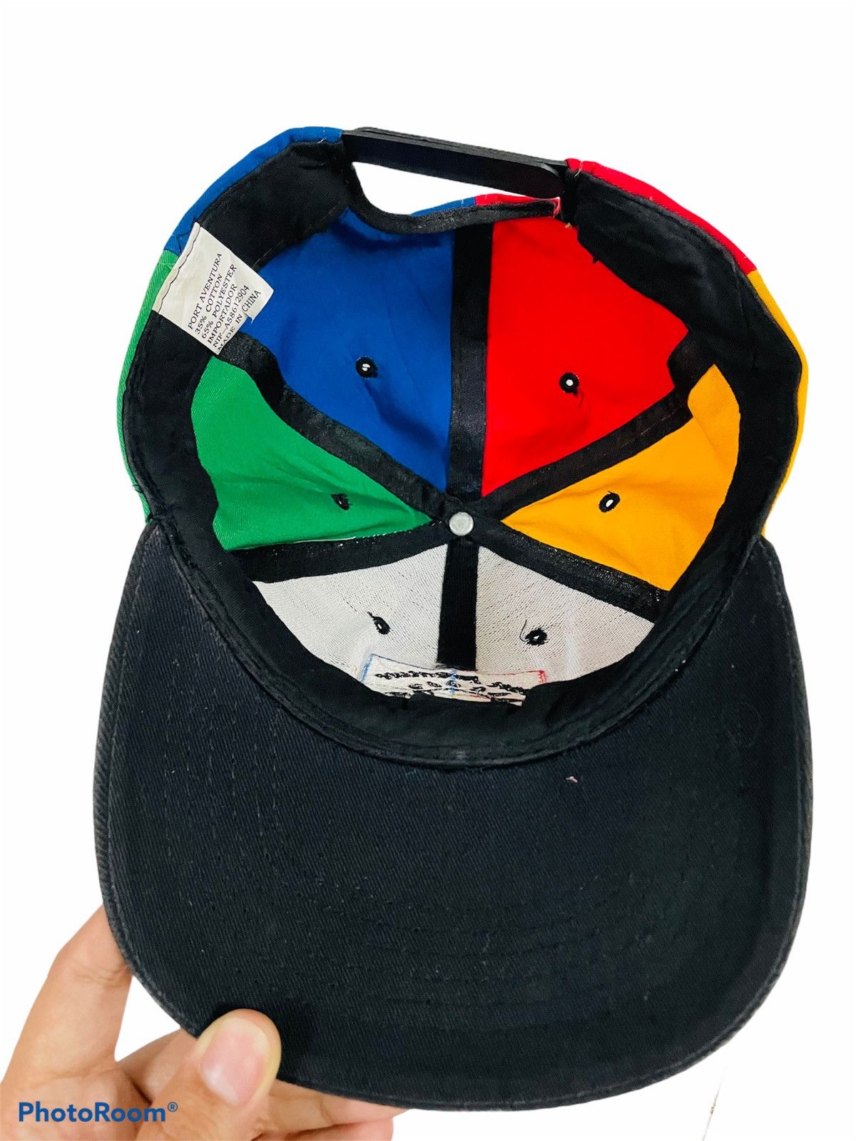 Vintage 🔥LAST DROP🔥Multicolour Hats Port Aventure Nice Design Size ONE SIZE - 6 Thumbnail
