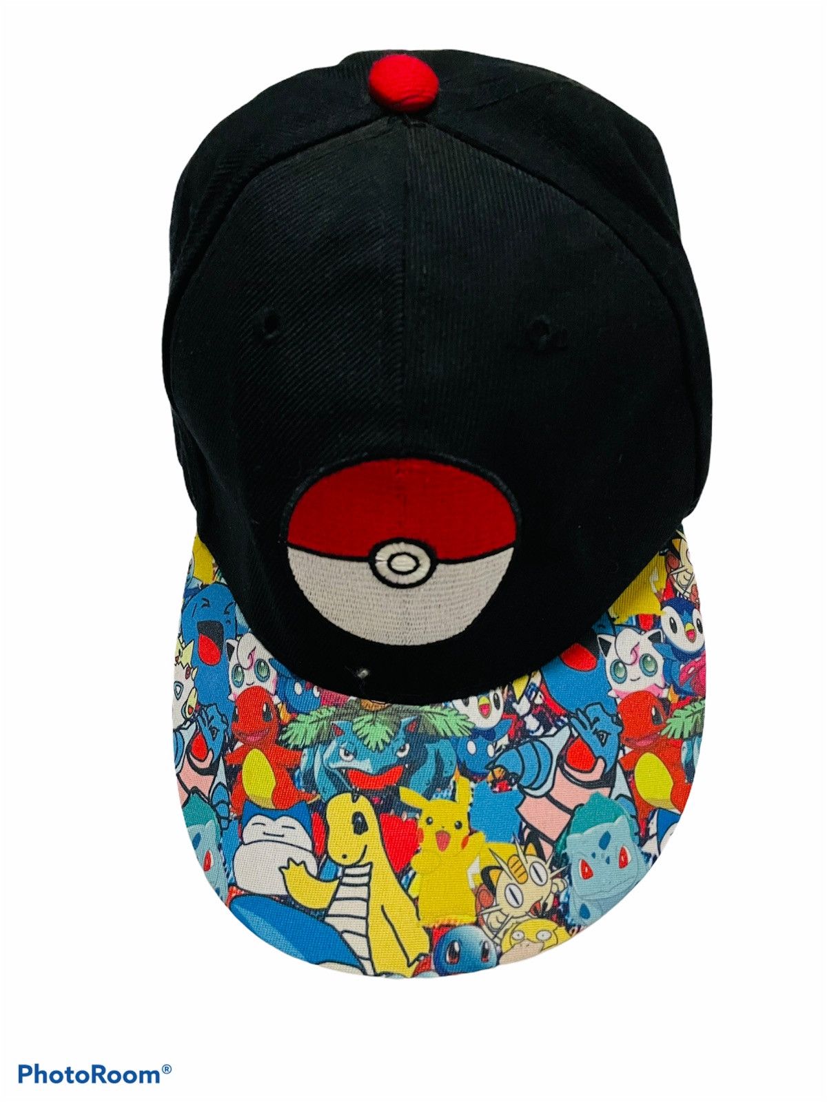 Pokemon Pokemon Ball Snap Back Hat Size ONE SIZE - 2 Thumbnail