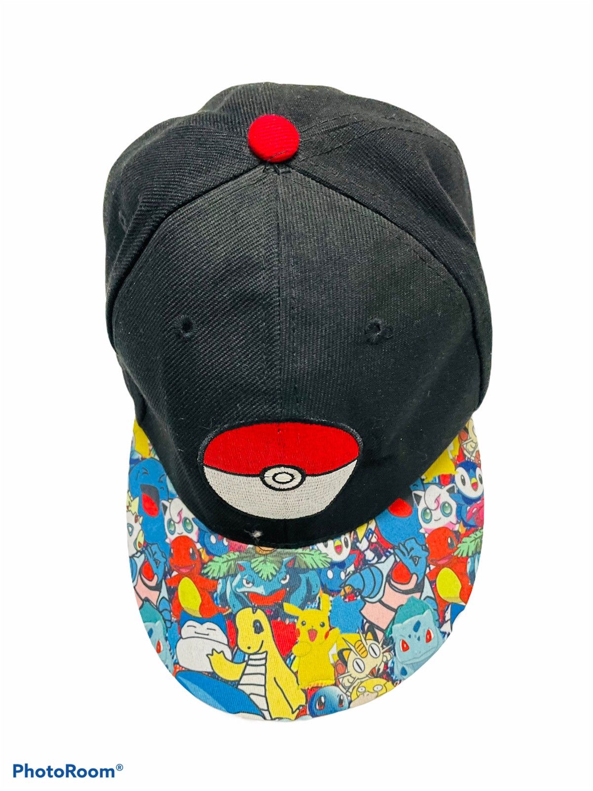 Pokemon Ball Snap Back Hat