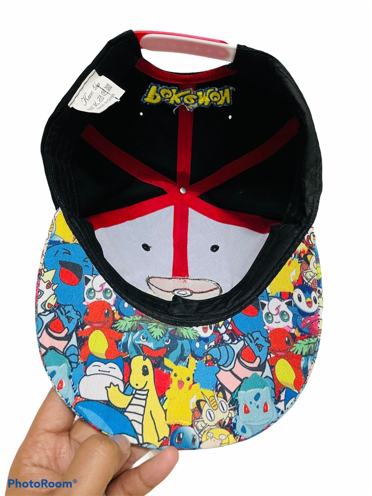 Pokemon Pokemon Ball Snap Back Hat Size ONE SIZE - 6 Thumbnail