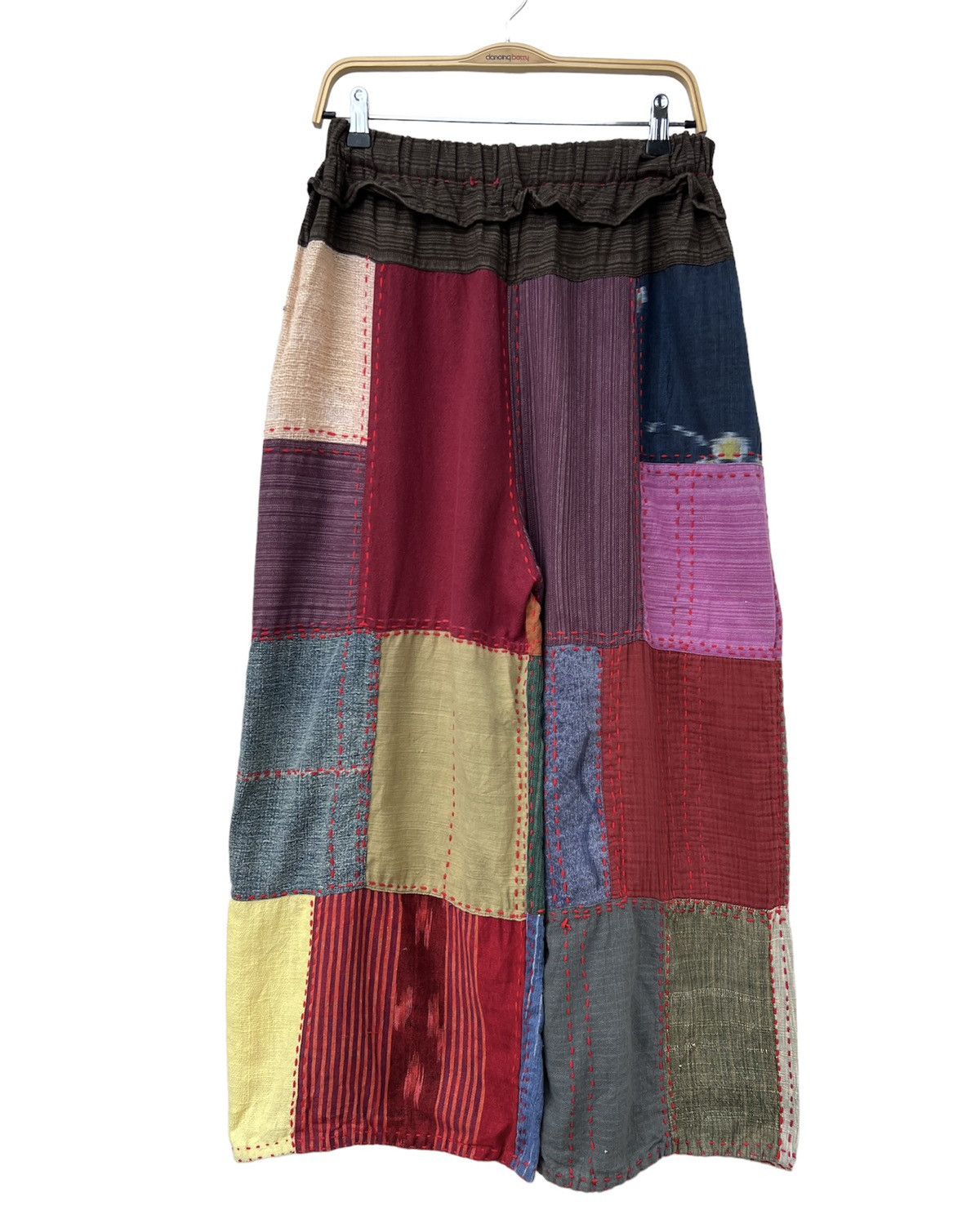 Japanese Brand Patchwork Pants Size US 35 - 1 Thumbnail