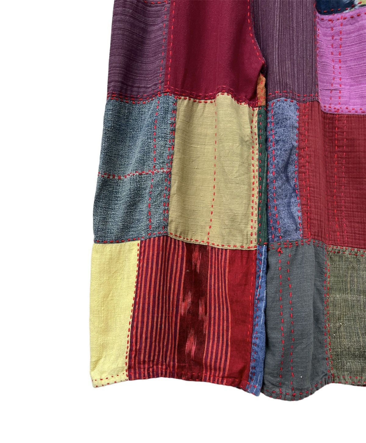 Japanese Brand Patchwork Pants Size US 35 - 2 Thumbnail