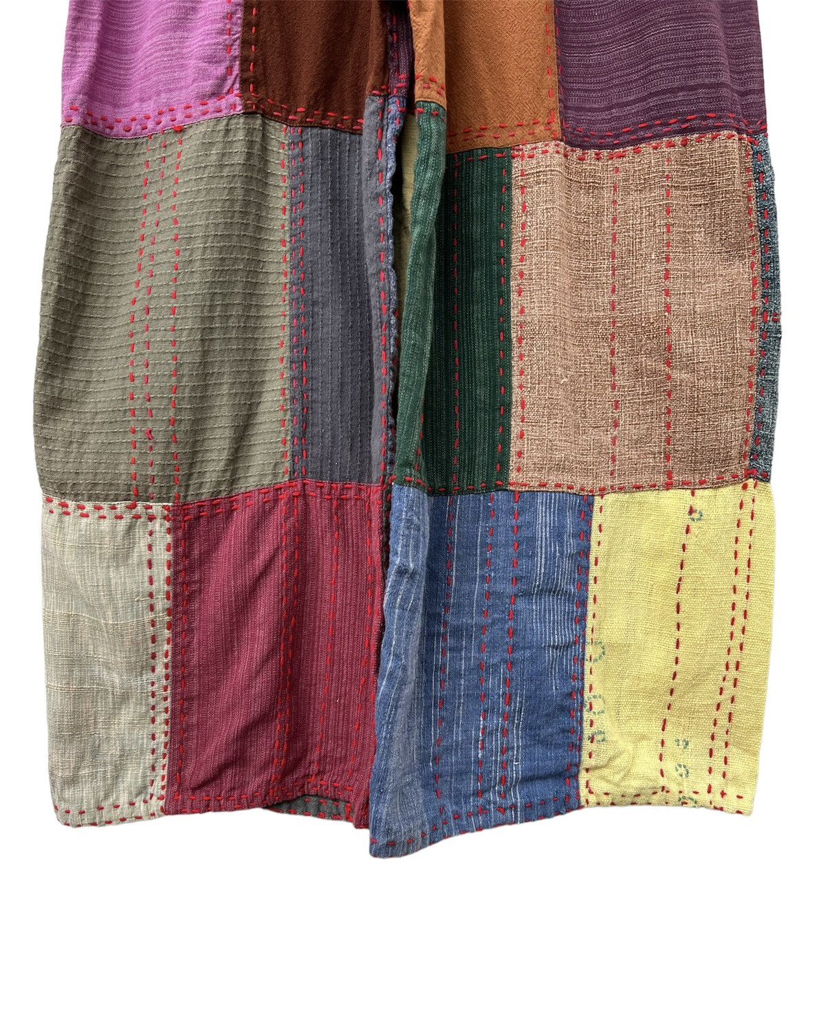 Japanese Brand Patchwork Pants Size US 35 - 6 Thumbnail