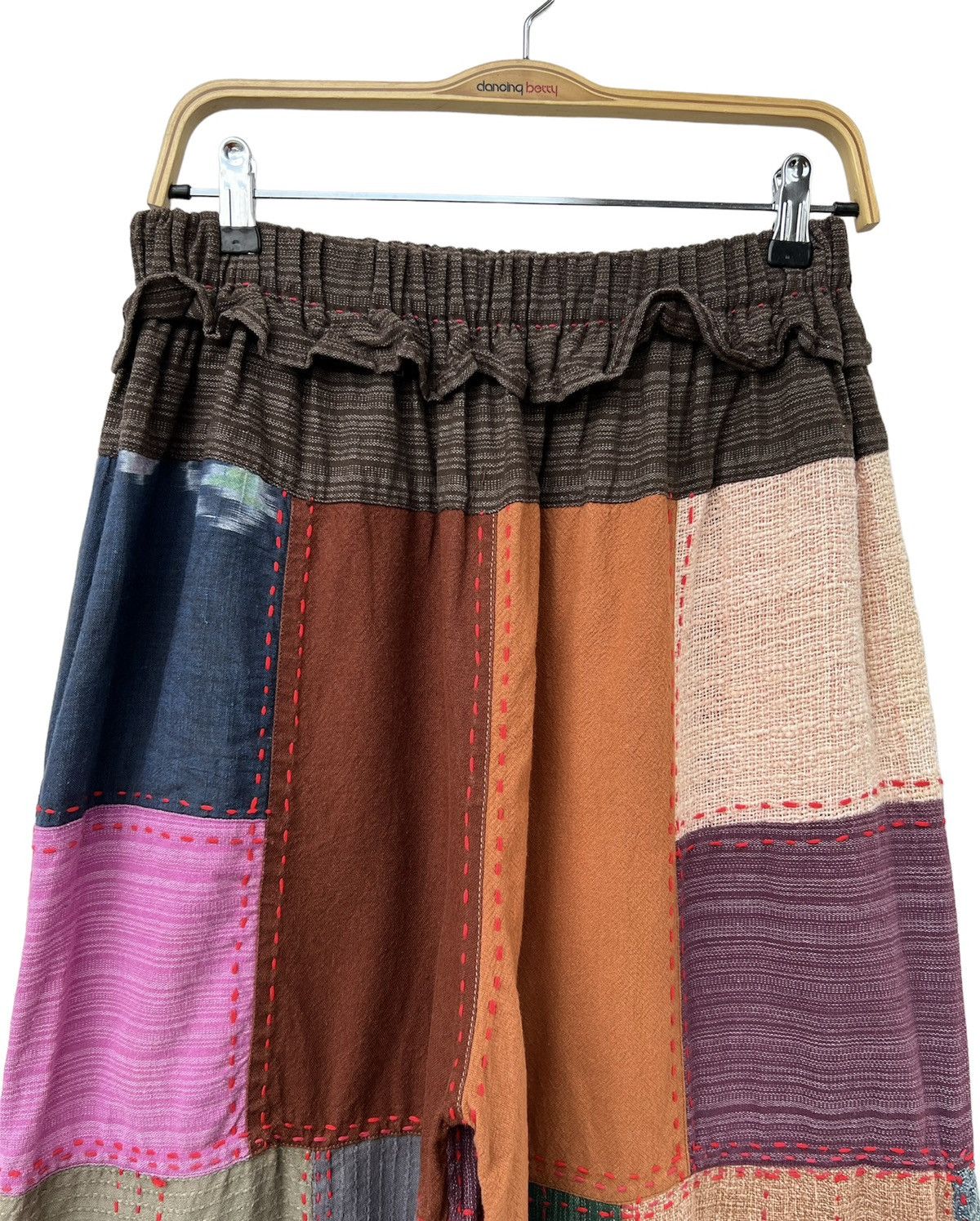 Japanese Brand Patchwork Pants Size US 35 - 7 Thumbnail