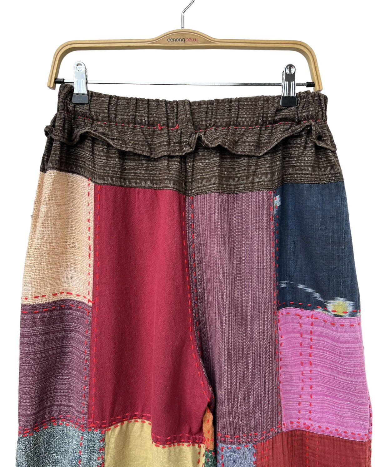 Japanese Brand Patchwork Pants Size US 35 - 4 Thumbnail