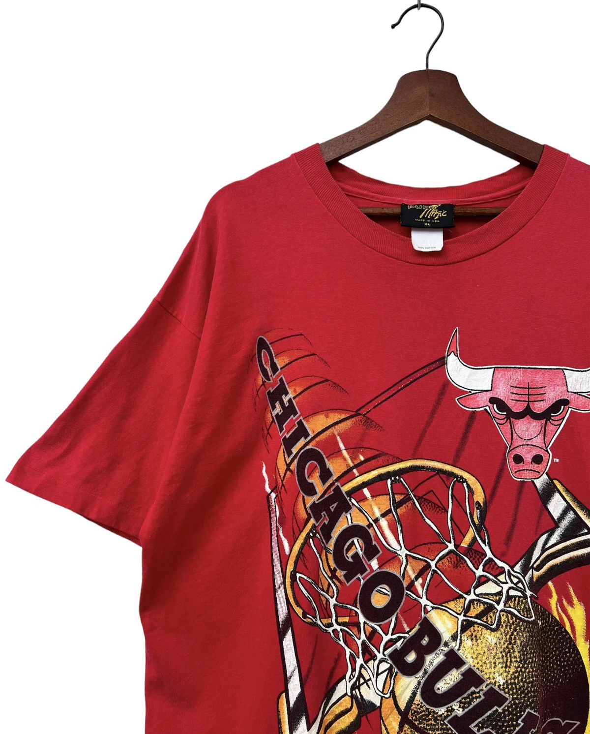 NBA Vintage Chicago Bulls Shirt Size US XL / EU 56 / 4 - 3 Thumbnail