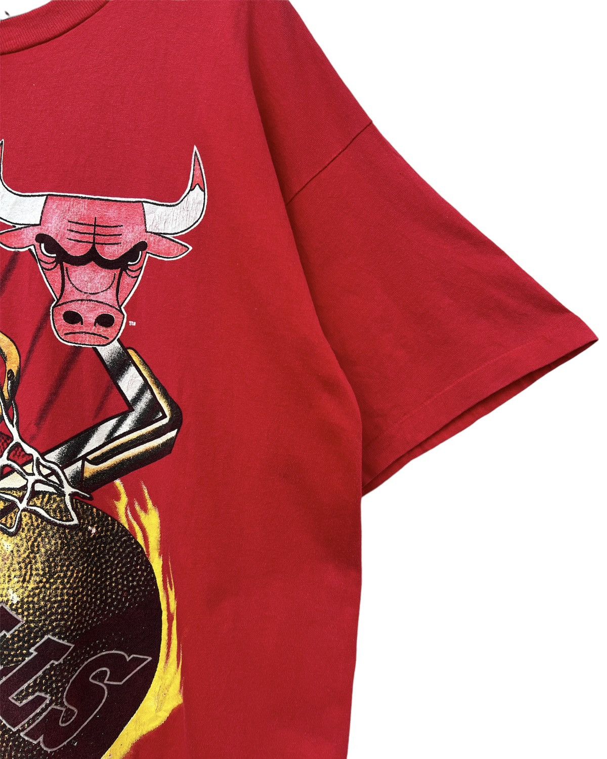 NBA Vintage Chicago Bulls Shirt Size US XL / EU 56 / 4 - 2 Thumbnail