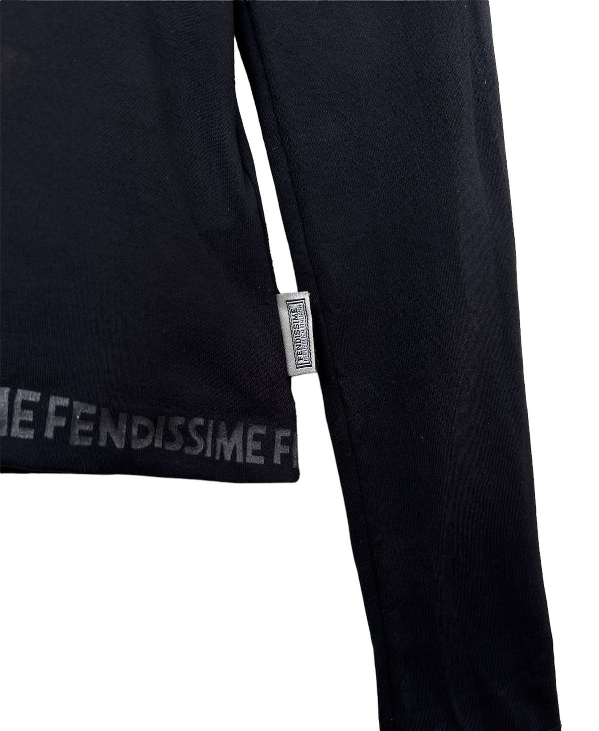 Fendi Fendissime Repvbblica Italiana Long Sleeve Size XS / US 0-2 / IT 36-38 - 2 Thumbnail